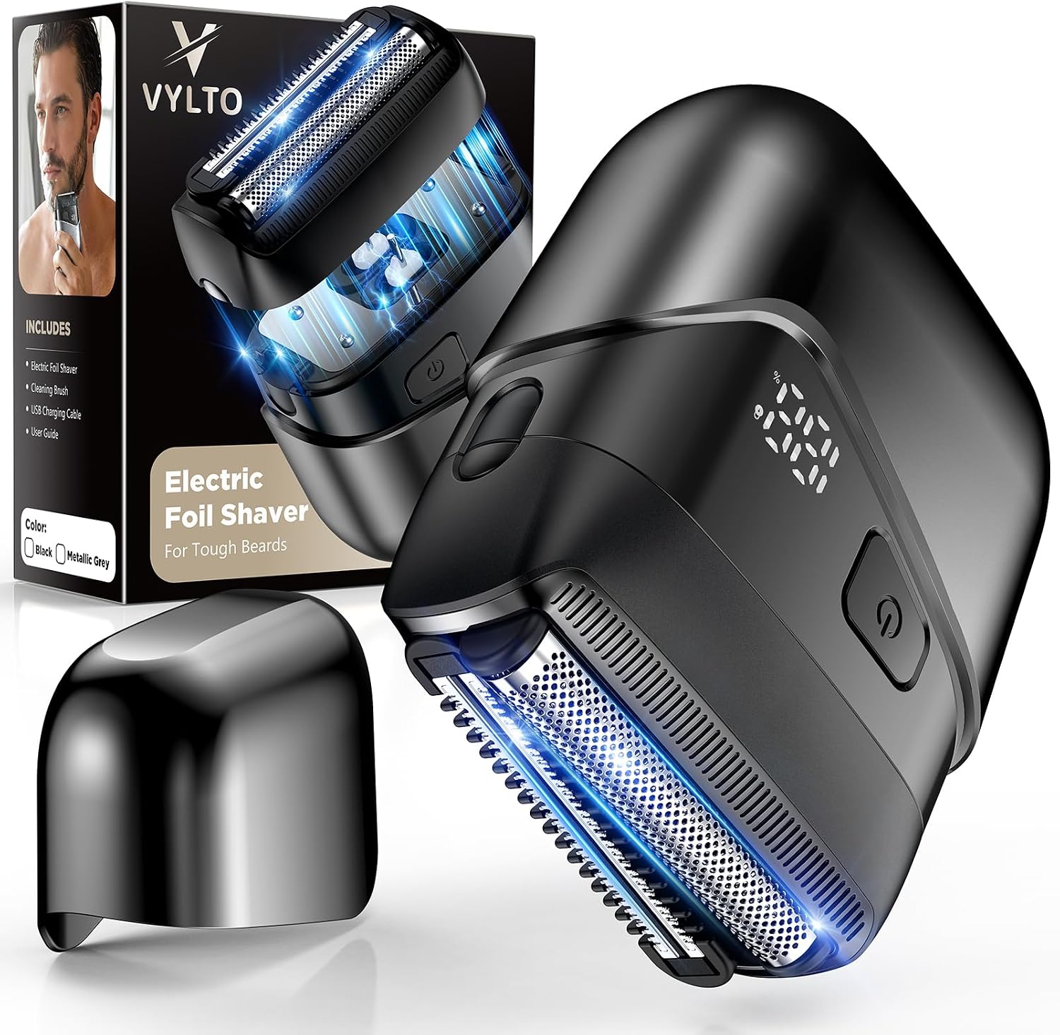 Detalle de VYLTO Electric Foil Shaver, Black