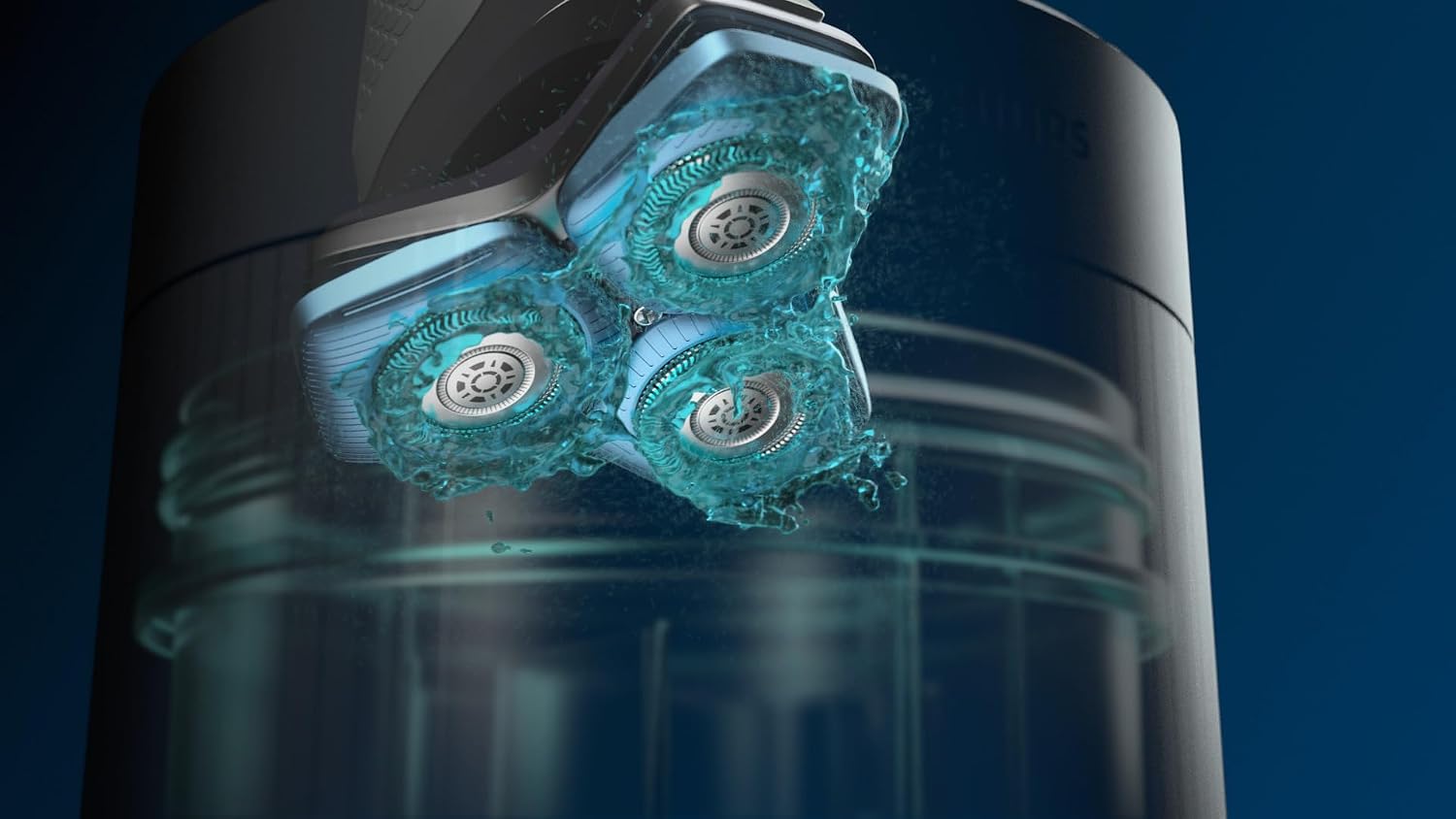 Detalle de Philips Quick Clean Pod QCP10/01 cleaning cartridge for Men’s Electric Shavers (Series 5000/7000/8000/9000)