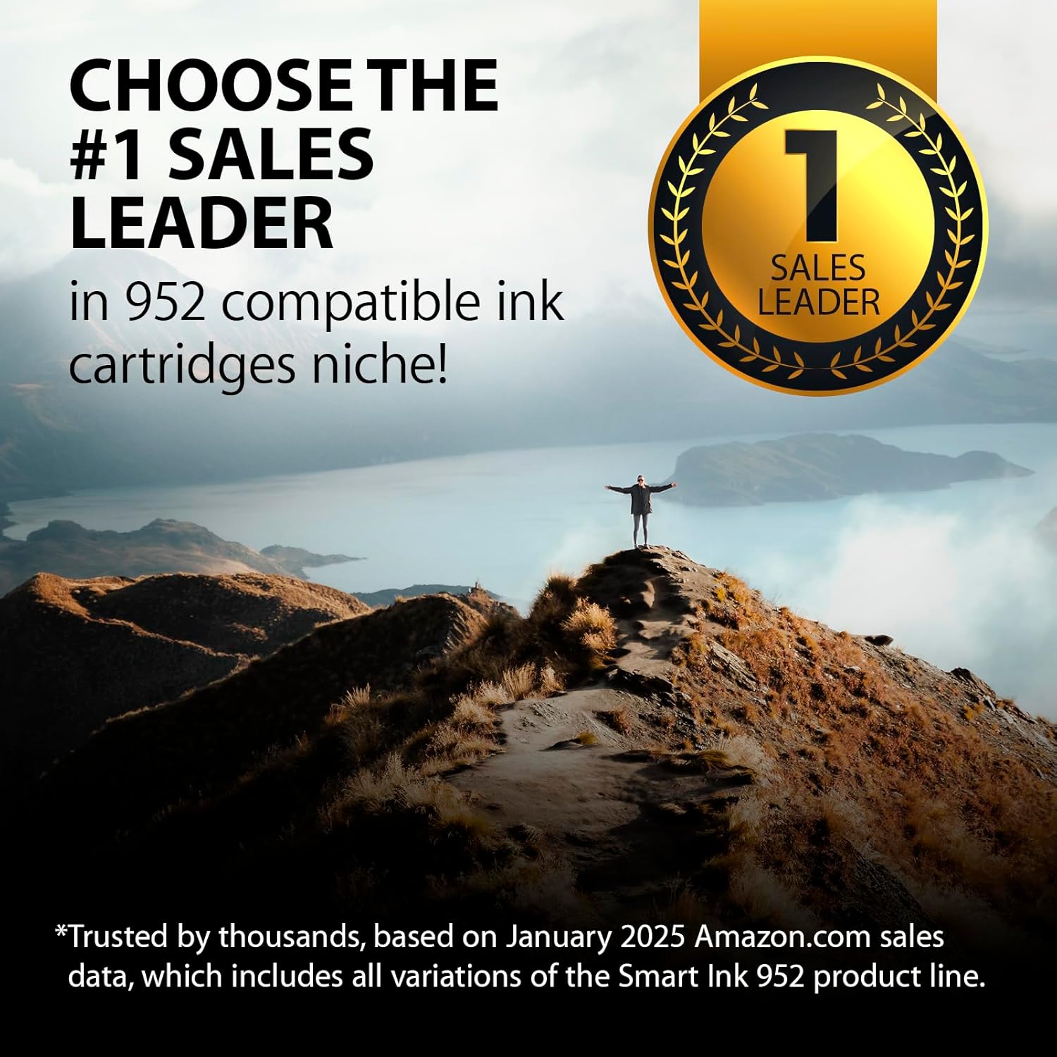 Thumbnail 1 de Smart Ink 952XL 4-Pack Ink Cartridges 2000/1600
