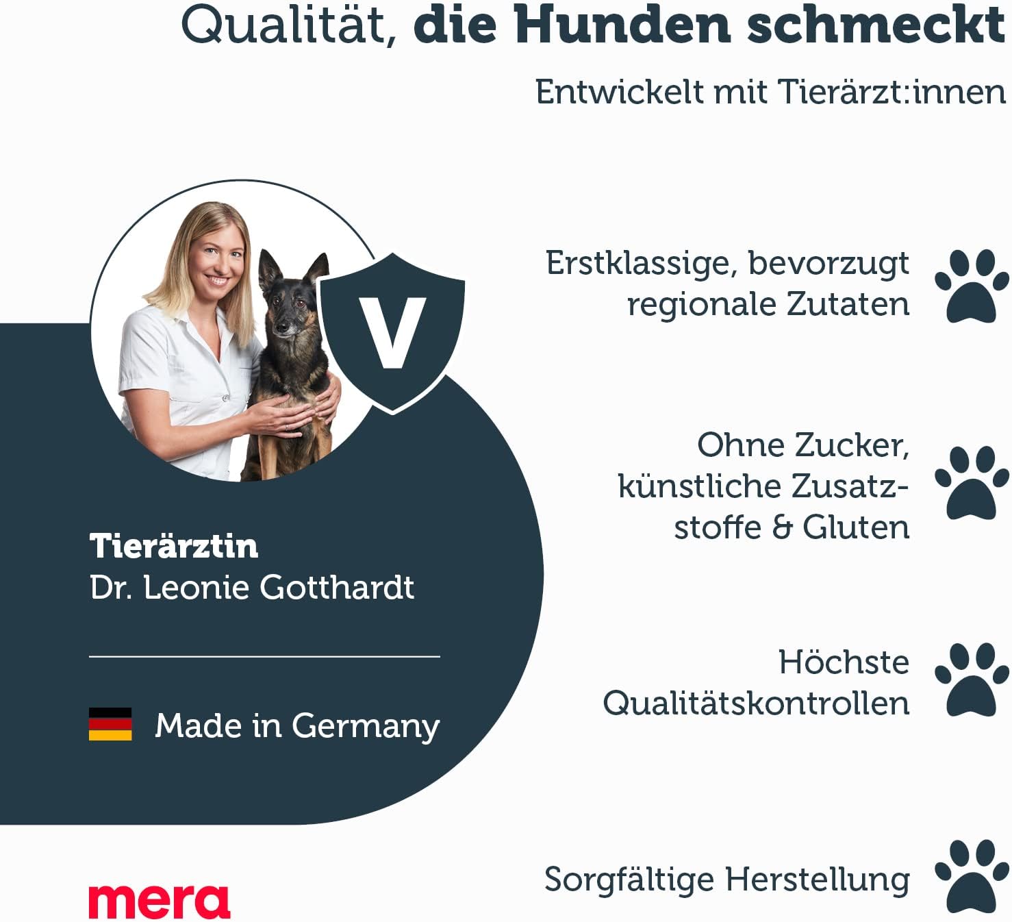 Detalle de MERA Pure Sensitive Lamm & Reis – Hundefutter trocken ohne Weizen und Zucker (12,5 kg) für sensible Hunde
