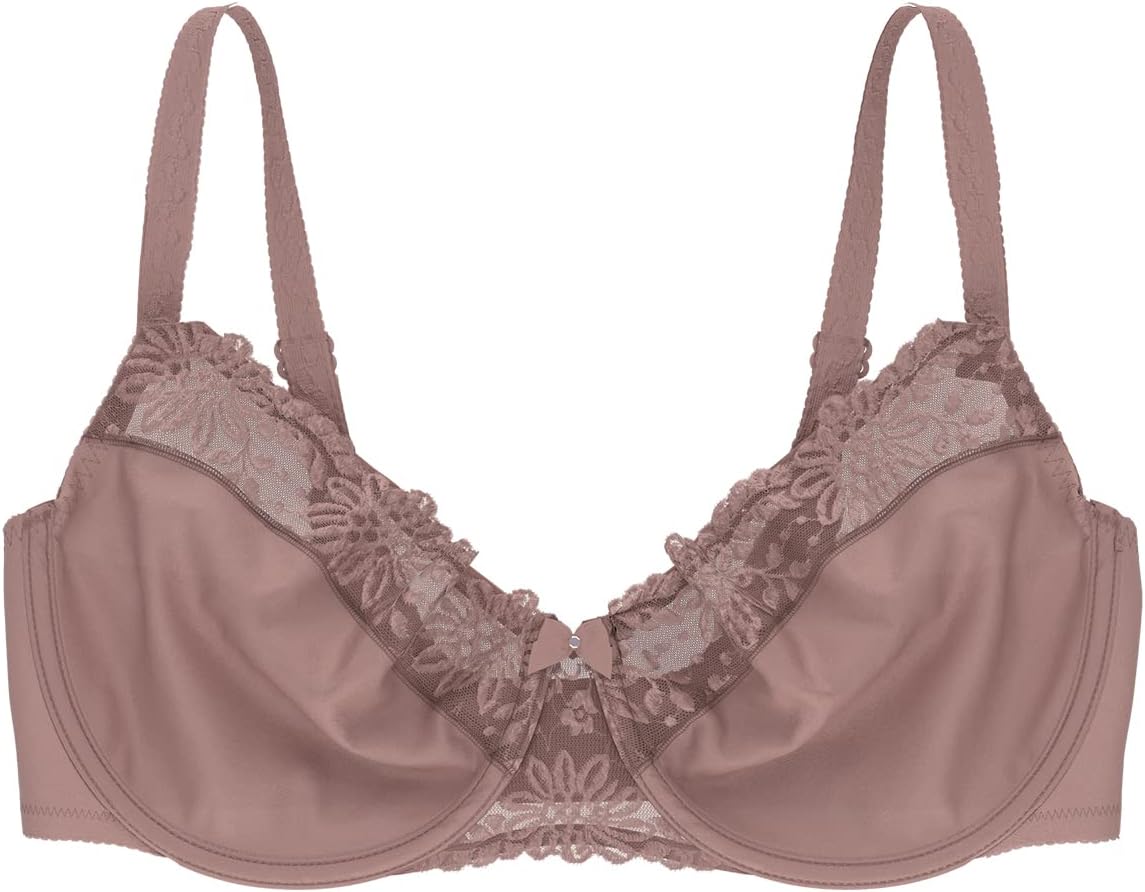 Detalle 2 de Triumph Ladyform Soft Minimizer-BH – Geformte Cups, Spitzendesign und breiter Soft-Träger