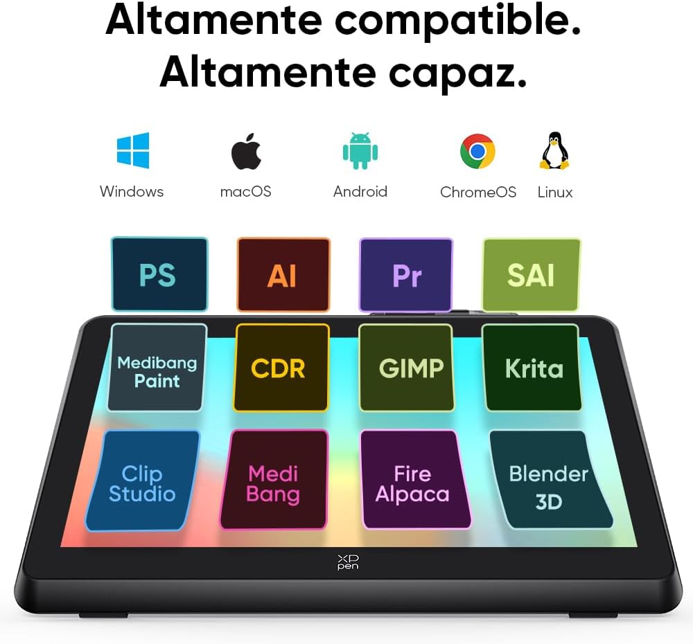Thumbnail 3 de XPPen Artist 22 Plus Tableta Gráfica con Pantalla 🎨