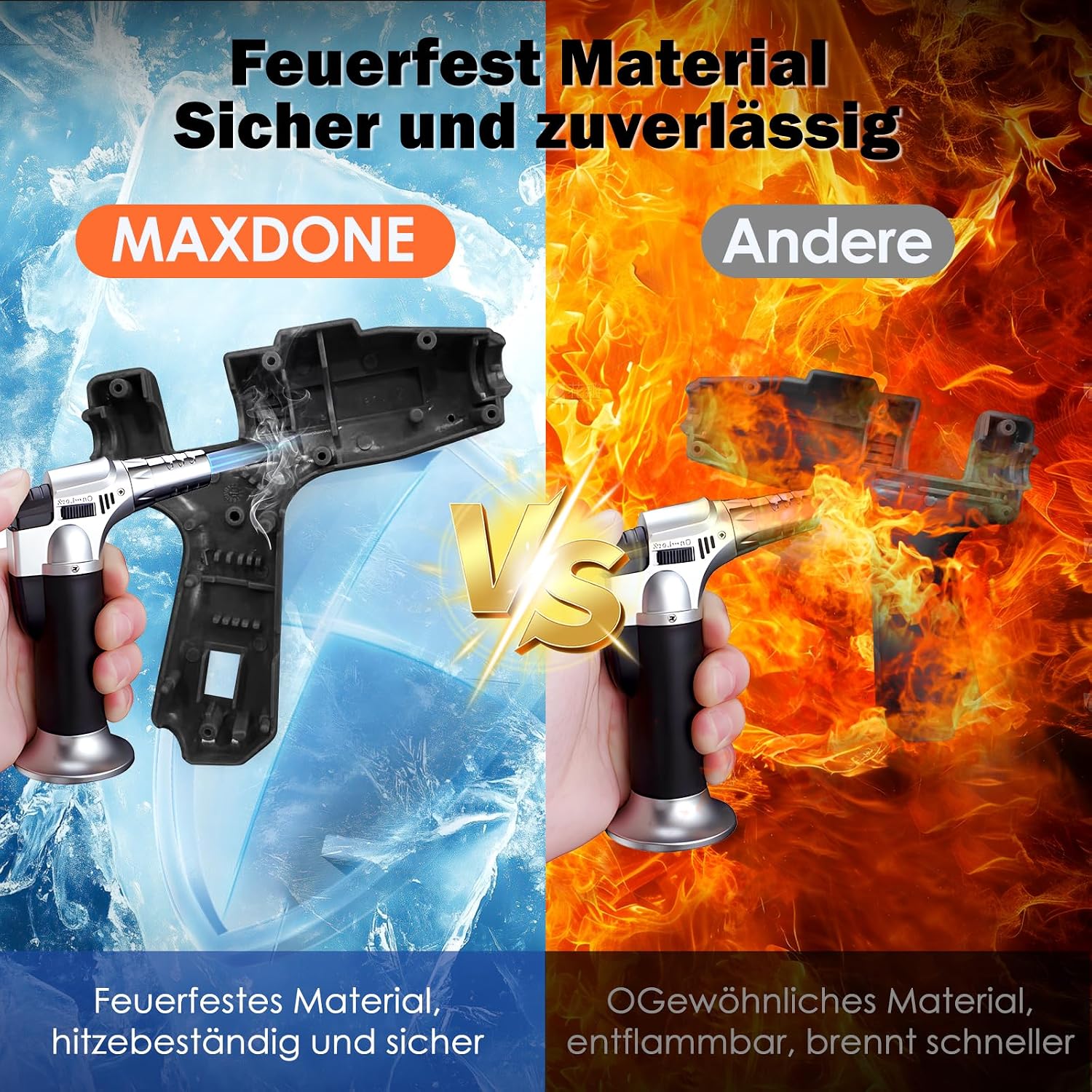 Thumbnail 6 de MAXDONE 20W Heißklebepistole mit 30 Sticks