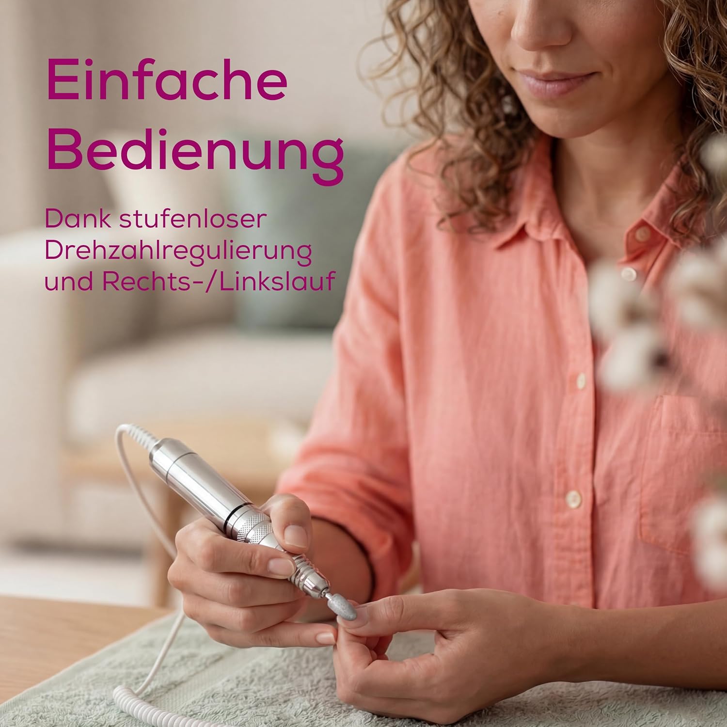 Thumbnail 5 de Beurer MP 100 elektrische Maniküre- und Pediküre-Profistation 20.000 U/min