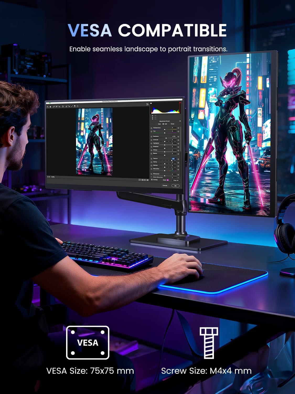 Detalle de UPERFECT 24.5” 2K 165Hz Portable Monitor review: a practical high‑refresh travel screen