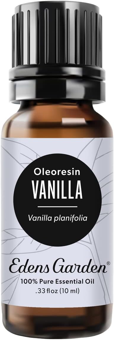 Edens Garden Vanilla Oleoresin Essential Oil (10 ml): Rich, Sweet Vanilla Aroma for Diffusers and More