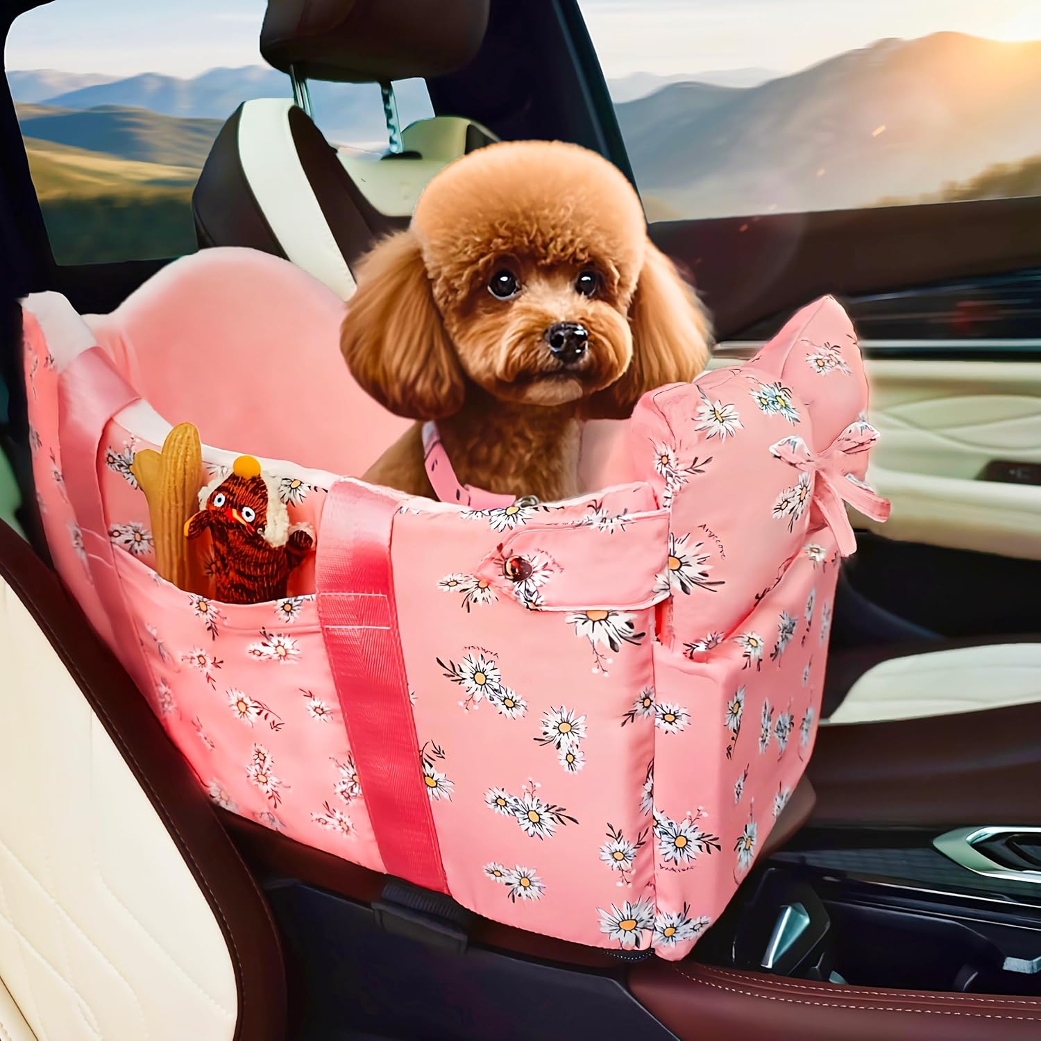 Cullaby Console Dog Car Seat 11 lbs car booster