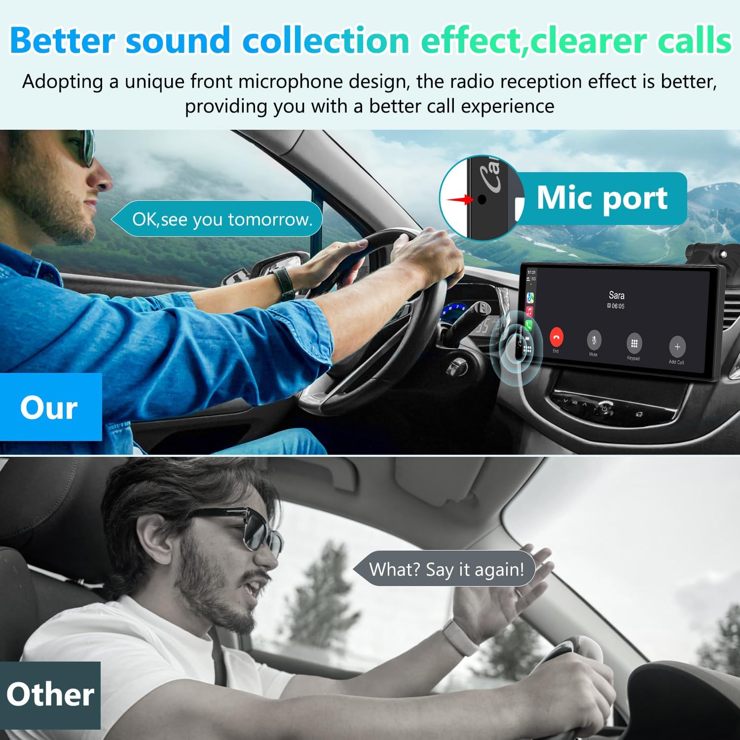 Thumbnail 5 de Carpuride V92 Portable Car Stereo 10.26in