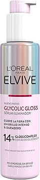 Detalle de L'Oréal Elvive Sérum Glycolic Gloss ✨ Cabello brillante y suave