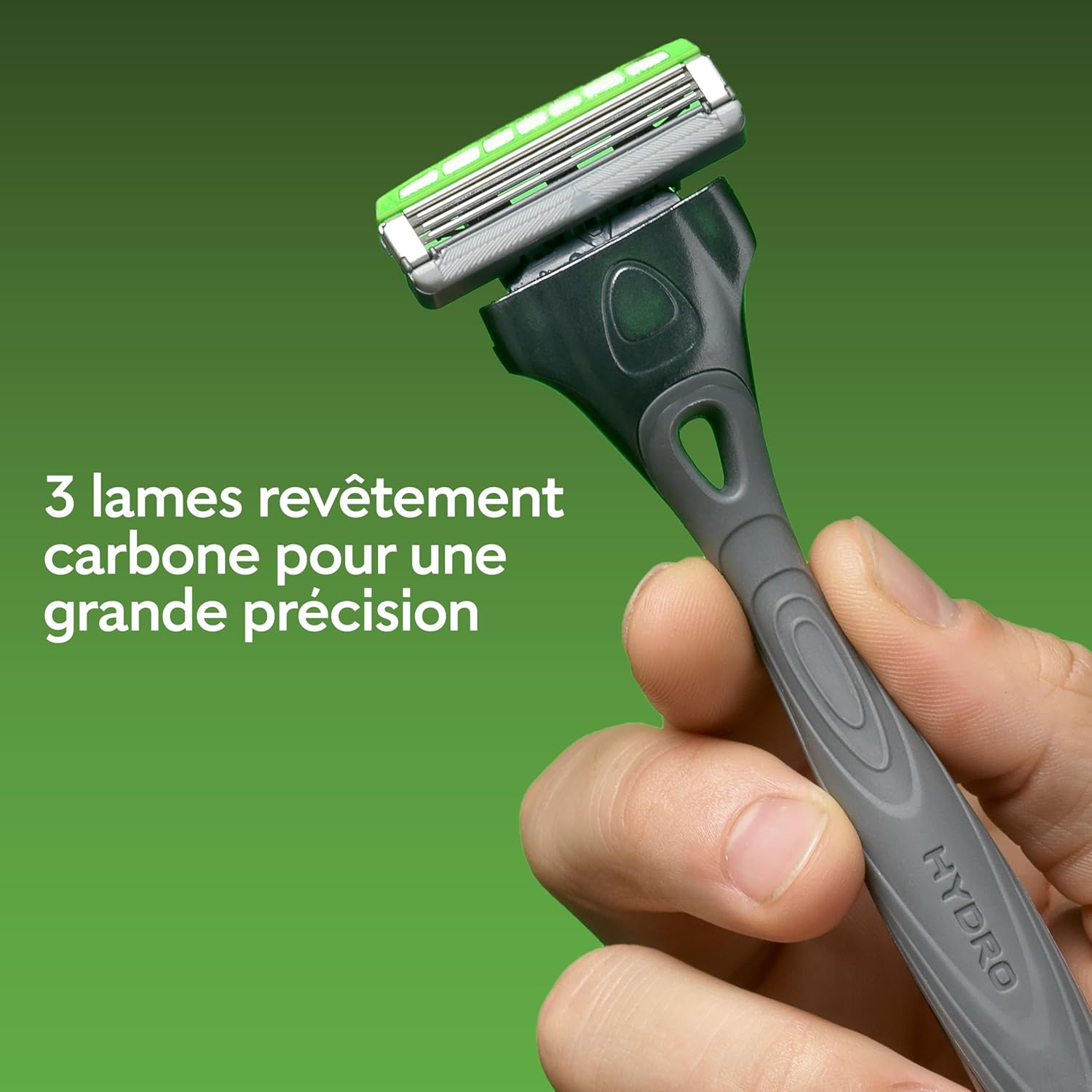 Detalle 2 de Wilkinson Sword Hydro 3 – pack économique avec 9 recharges et tête compacte