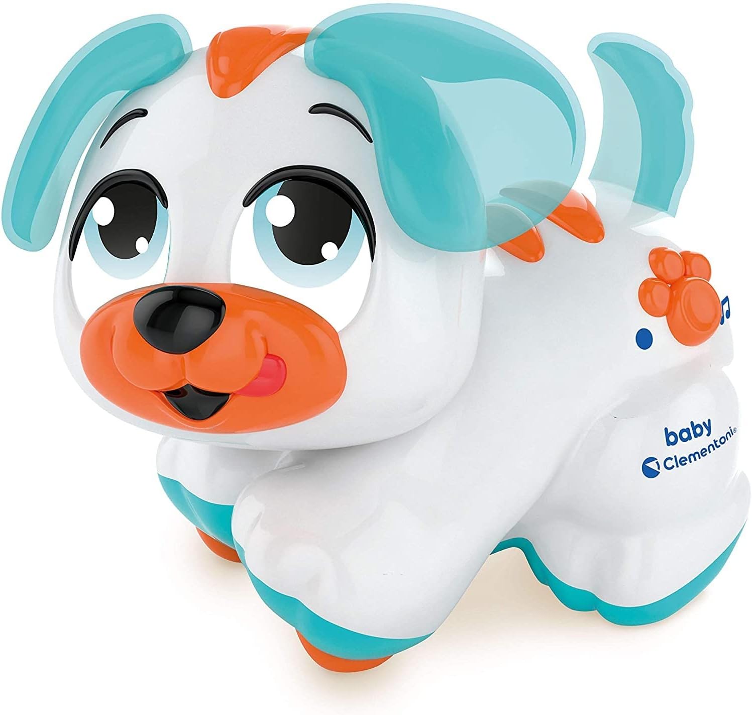 Detalle de Clementoni Baby Cagnolino Cercacoccole: Centro attività interattivo musicale per bambini 12+ mesi