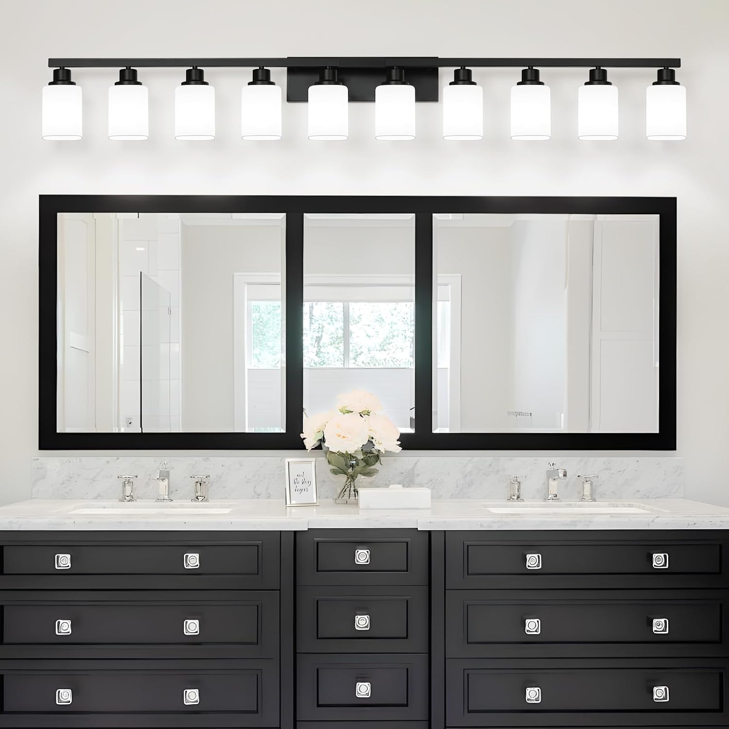 Detalle de DIKAIDA Bathroom Vanity Light 64.5-Inch
