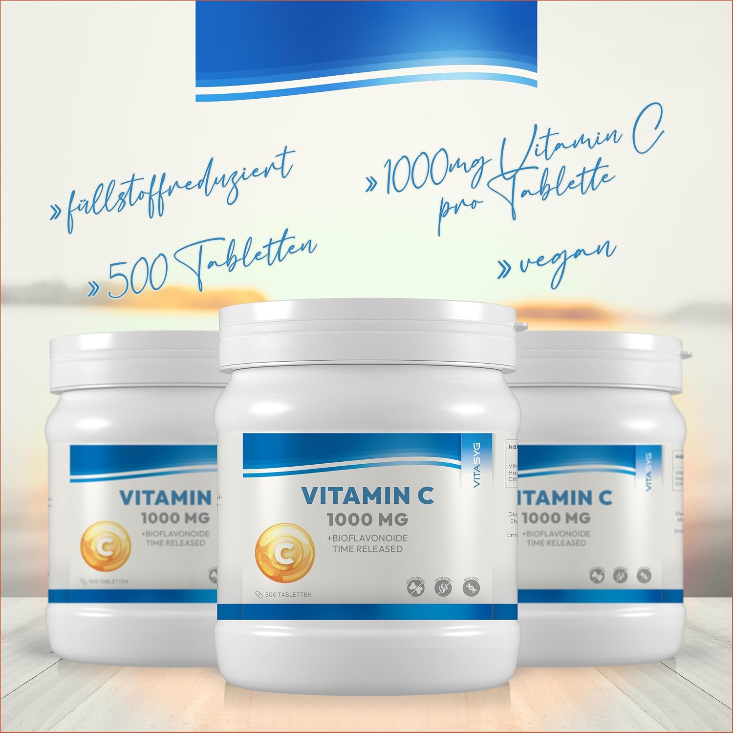 Detalle de Vitasyg Vitamin C 1000mg Tabletten