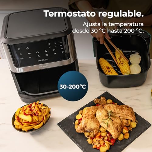 Thumbnail 5 de Cecotec Freidora de Aire sin Aceite 8L Air Fryer Cecofry Supreme 8000: cocina rápida y saludable