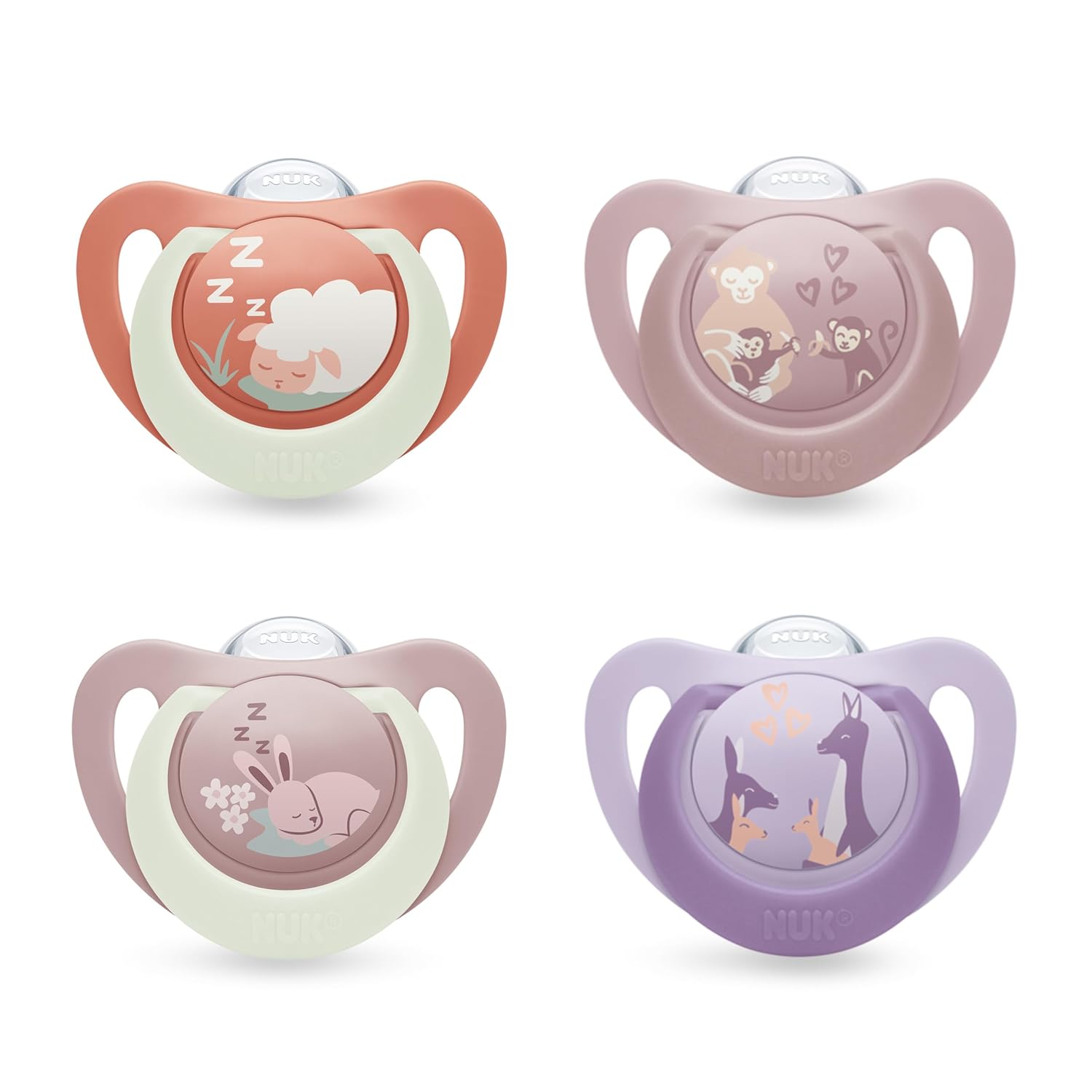Detalle de NUK First Choice Day & Night 4er Pack Schnuller