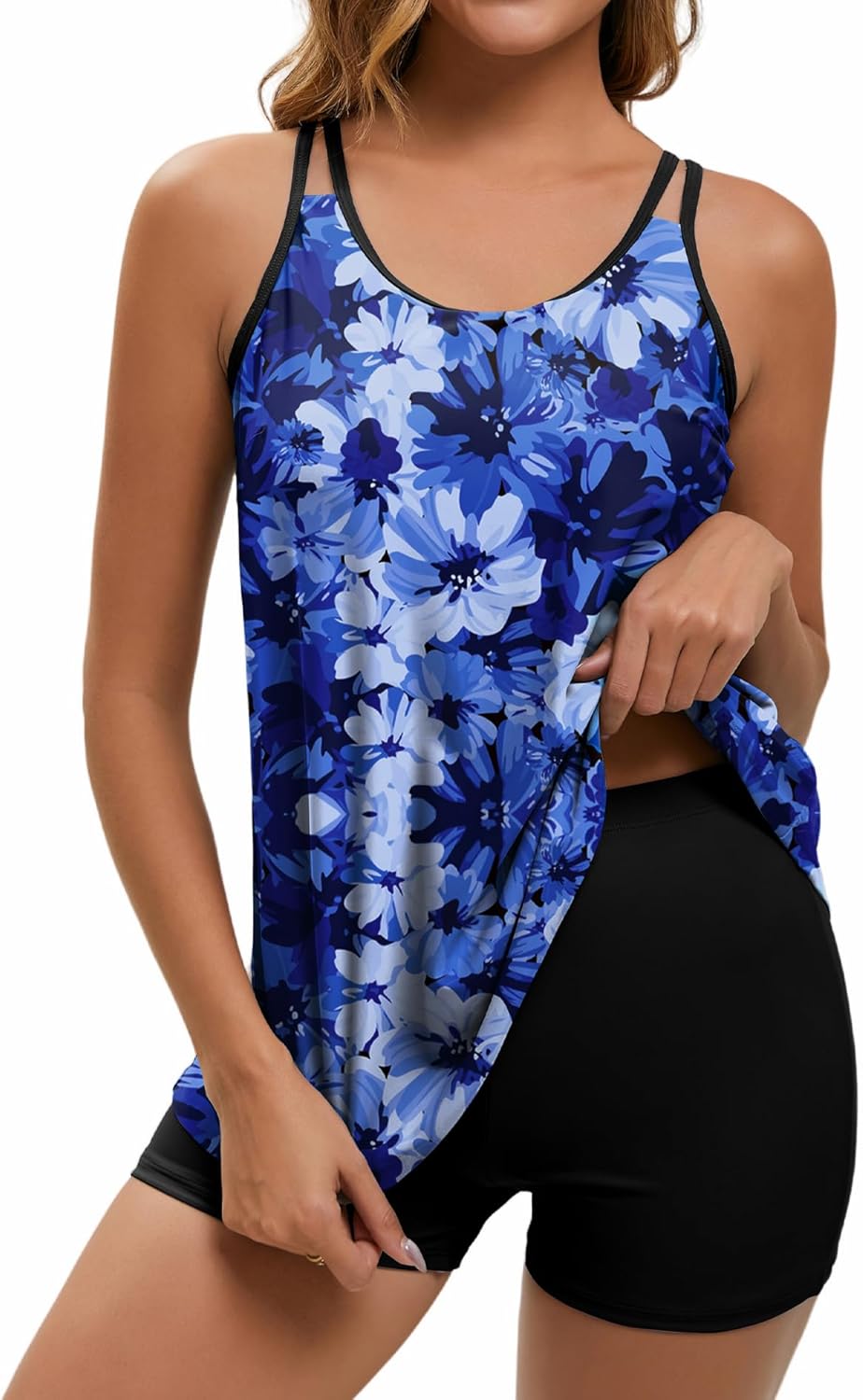 Thumbnail 1 de Arolina Tankini Swimsuits for Women with Tummy Control – Flowing Two-Piece Bathing Suit with Boy Shorts