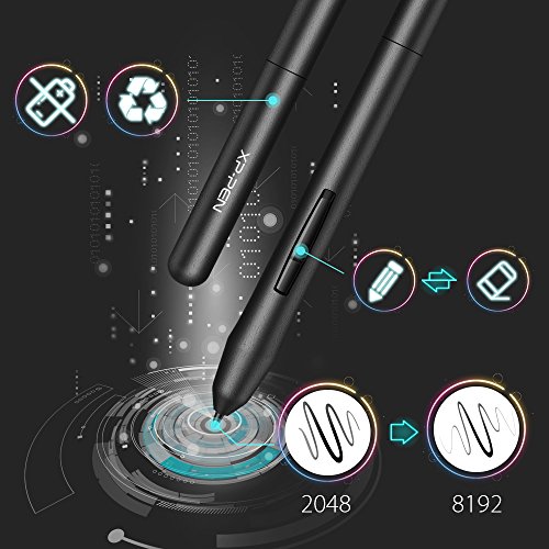 Detalle 2 de XP-Pen G430S tablearte graphique 8192 niveaux ⚙