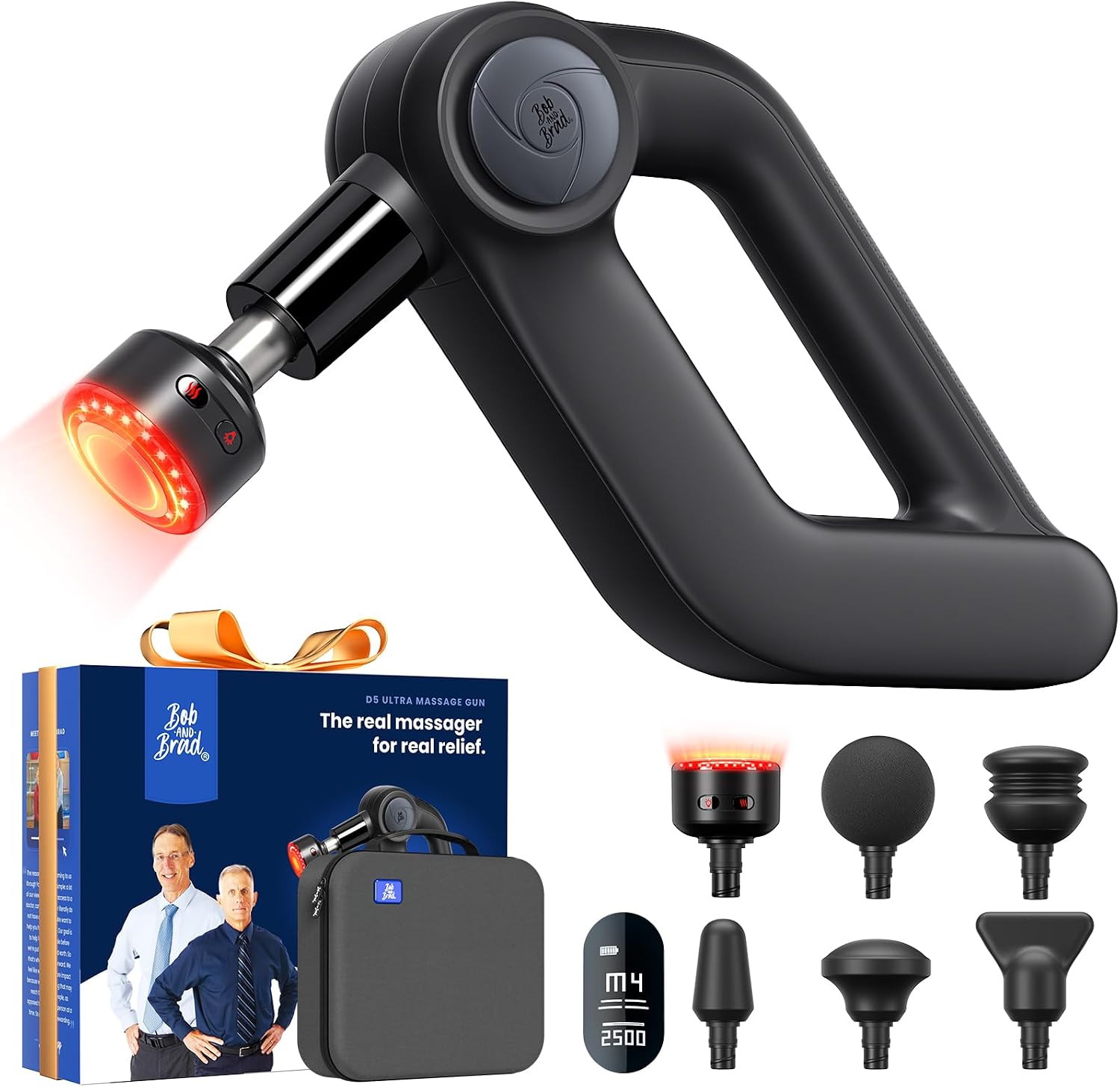 Detalle de Bob and Brad D5 Pro Massage Gun with 13mm Amplitude