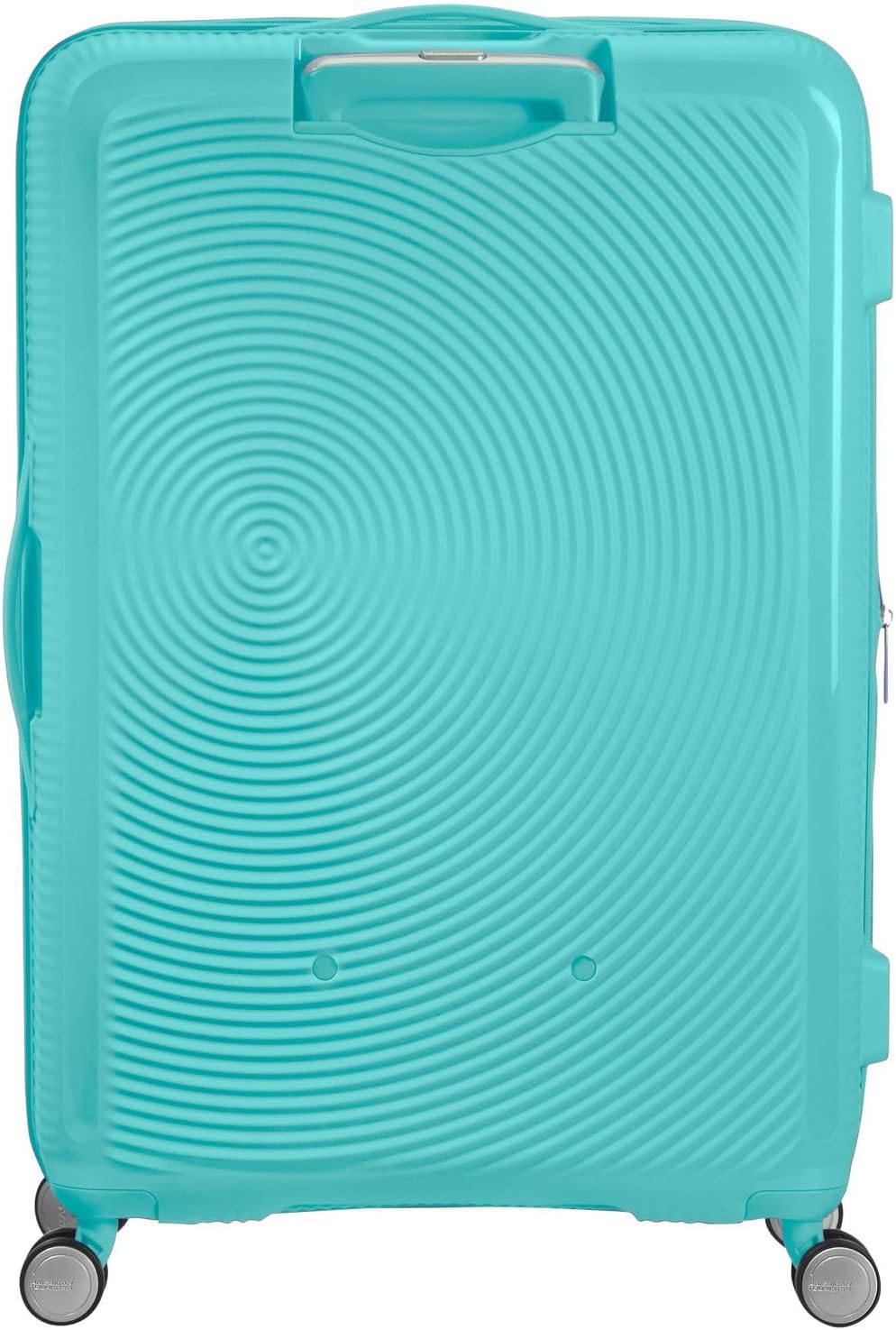 Detalle de American Tourister Soundbox valise Spinner L extensible 77 cm (97/110 L) bleu Poolside Blue