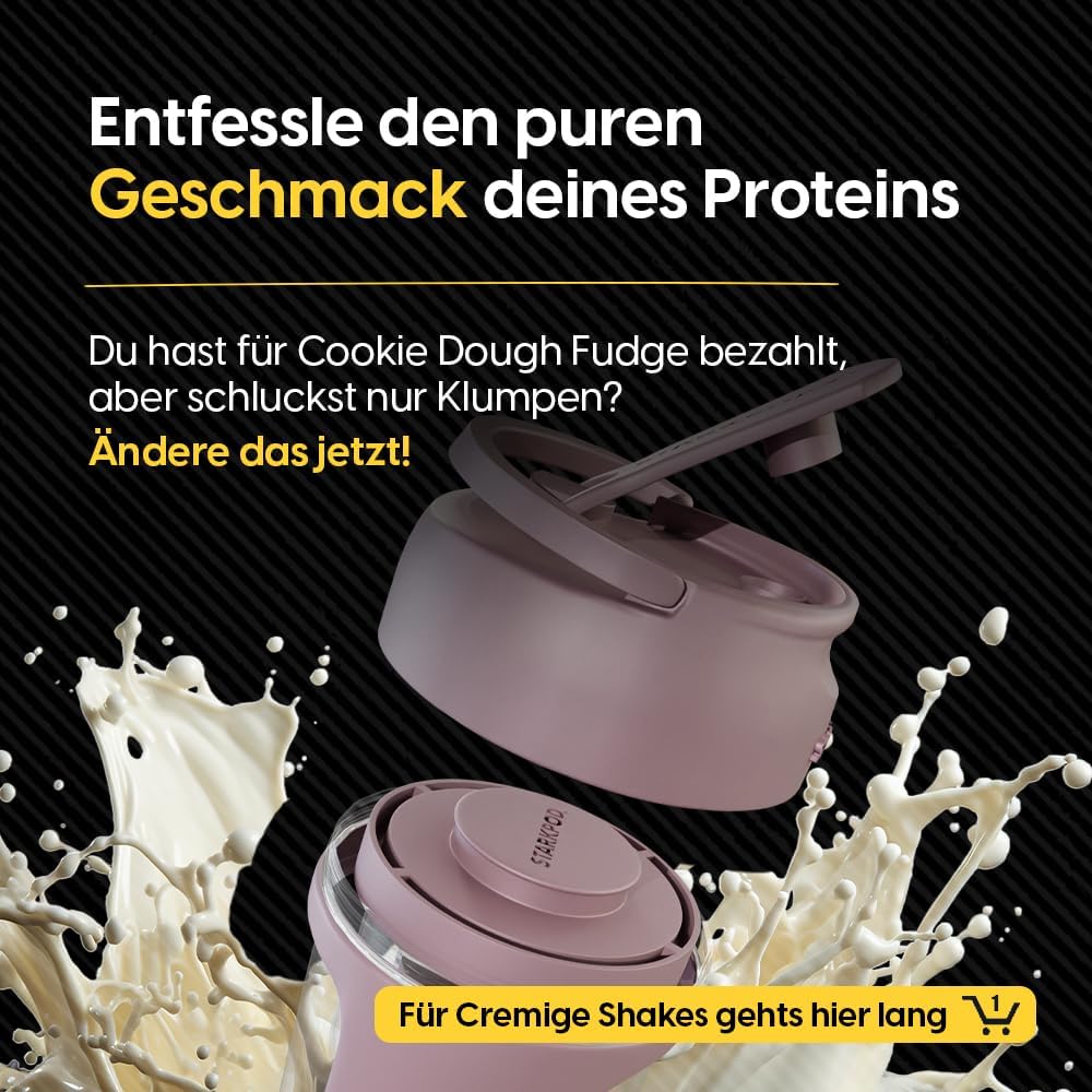Thumbnail 1 de STARKSHAKE® V4 – Elektrischer Protein-Shaker, pink, 8000 UPM, USB-C, inkl. STARKPOD