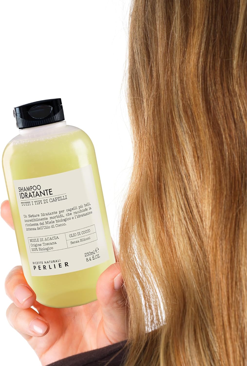 Detalle de Perlier Shampoo Idratante 250 Ml: idratazione profonda per tutti i tipi di capelli