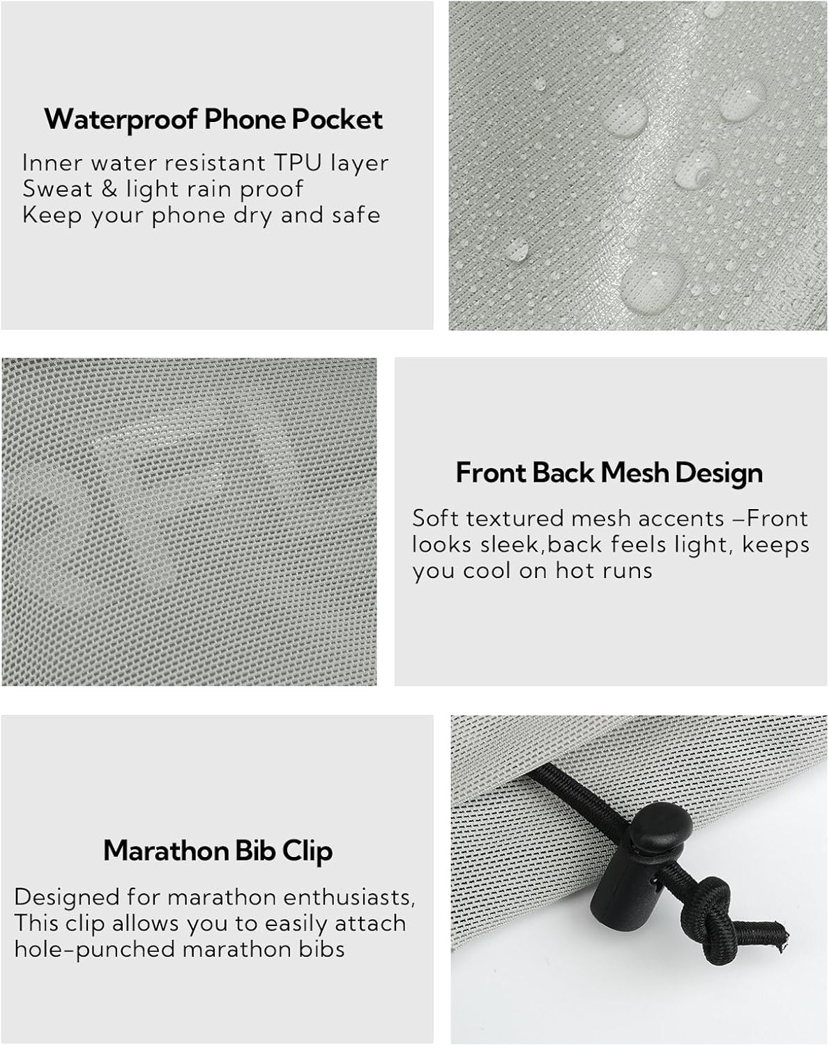 Thumbnail 5 de Waterfly Running Belt Bum Bag 0.2 lbs