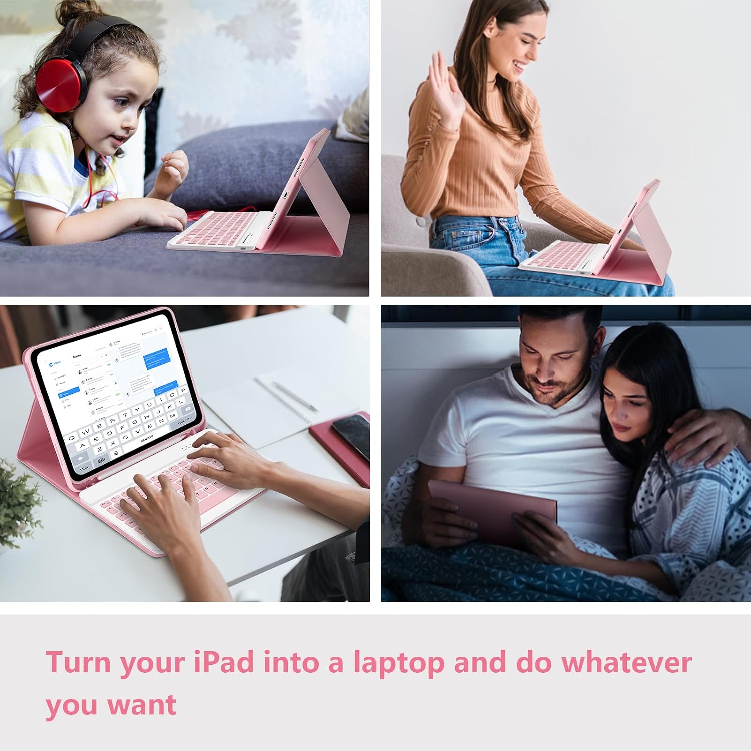 Thumbnail 6 de TQQ Keyboard Case for iPad A16
