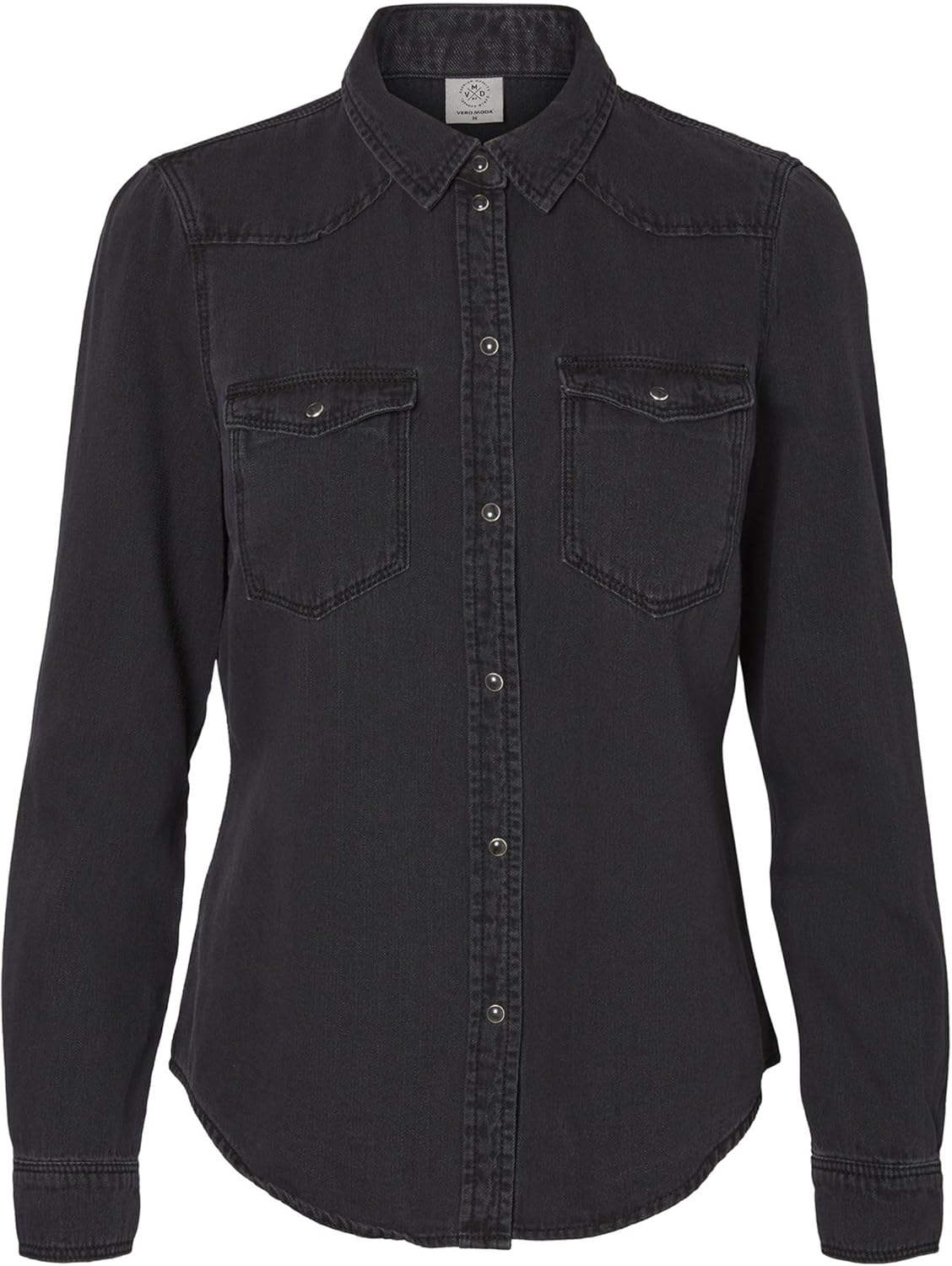 Thumbnail 6 de VERO MODA Vmmaria LS Denim Slim Shirt Mix New: Camicia da Donna