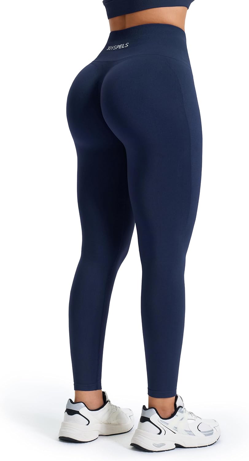 Thumbnail 1 de JOYSPELS Women's Seamless Bums Lift Leggings – High-Waisted, Scrunch Bums, Tummy Control for Gym, Running and Yoga