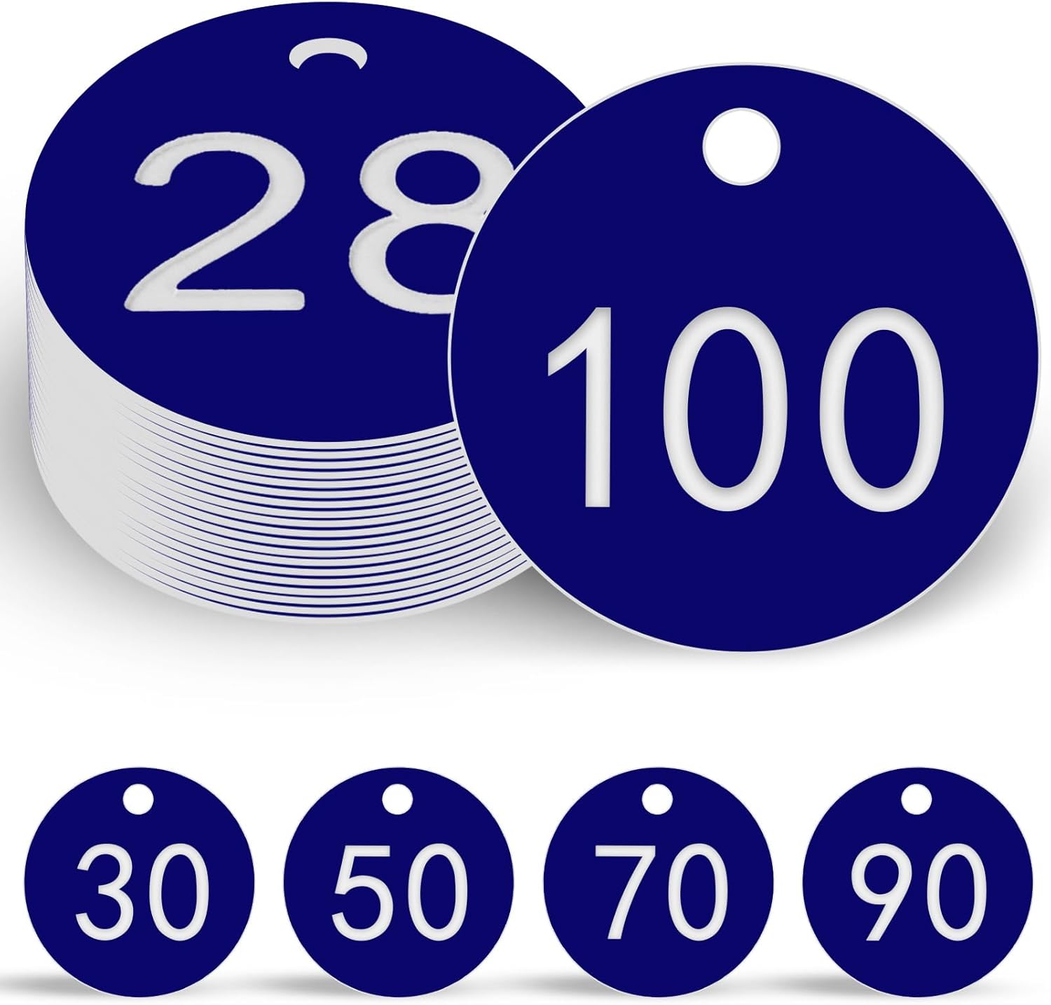 Thumbnail 2 de OFFCUP Portachiavi Numerati 1-100 3,5 cm 🔑