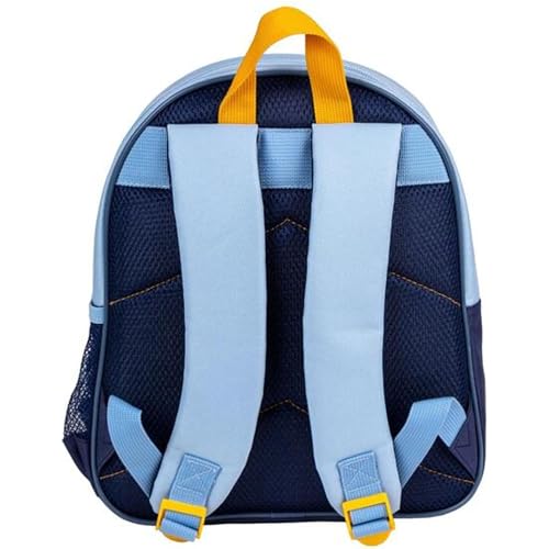 Detalle 2 de Mochila Bluey Infantil de CERDÁ Life's Little Moments – Azul, 15,5x30x10 cm