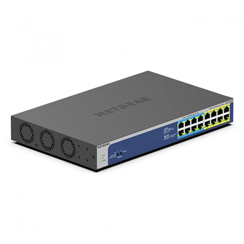 Detalle 2 de Netgear GS516UP: Switch 16 Puertos Gigabit PoE para pequeñas oficinas