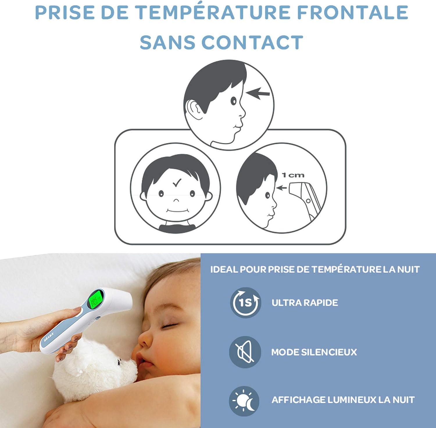 Thumbnail 4 de Béaba Thermomètre infrarouge 1 seconde