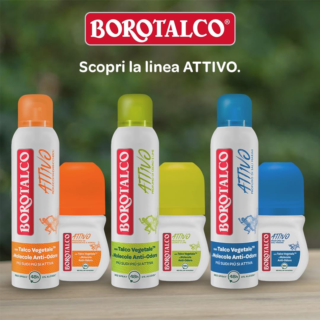 Detalle 2 de Borotalco Deodorante Spray 48h