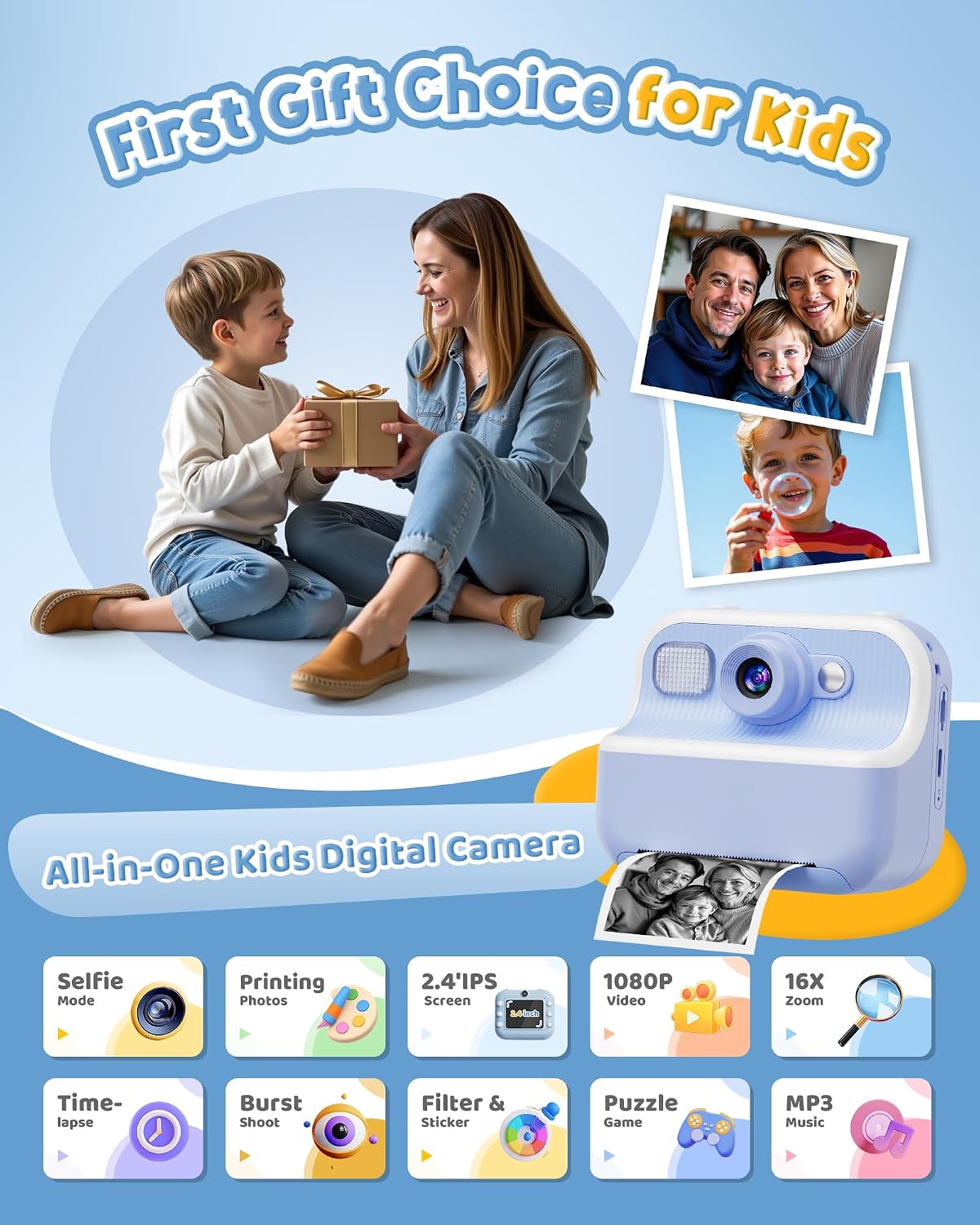 Detalle 2 de Instant Dual Selfie Camera 1080P