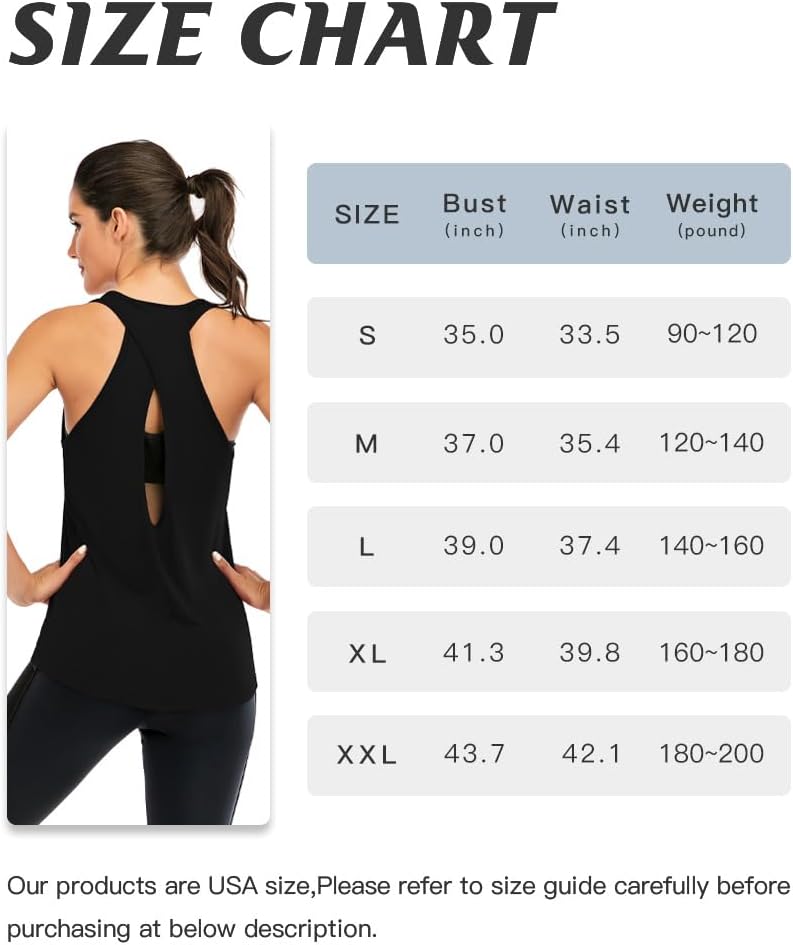 Detalle de ICTIVE Débardeur Yoga Femme Dos Croisé – Haut de sport sans manches