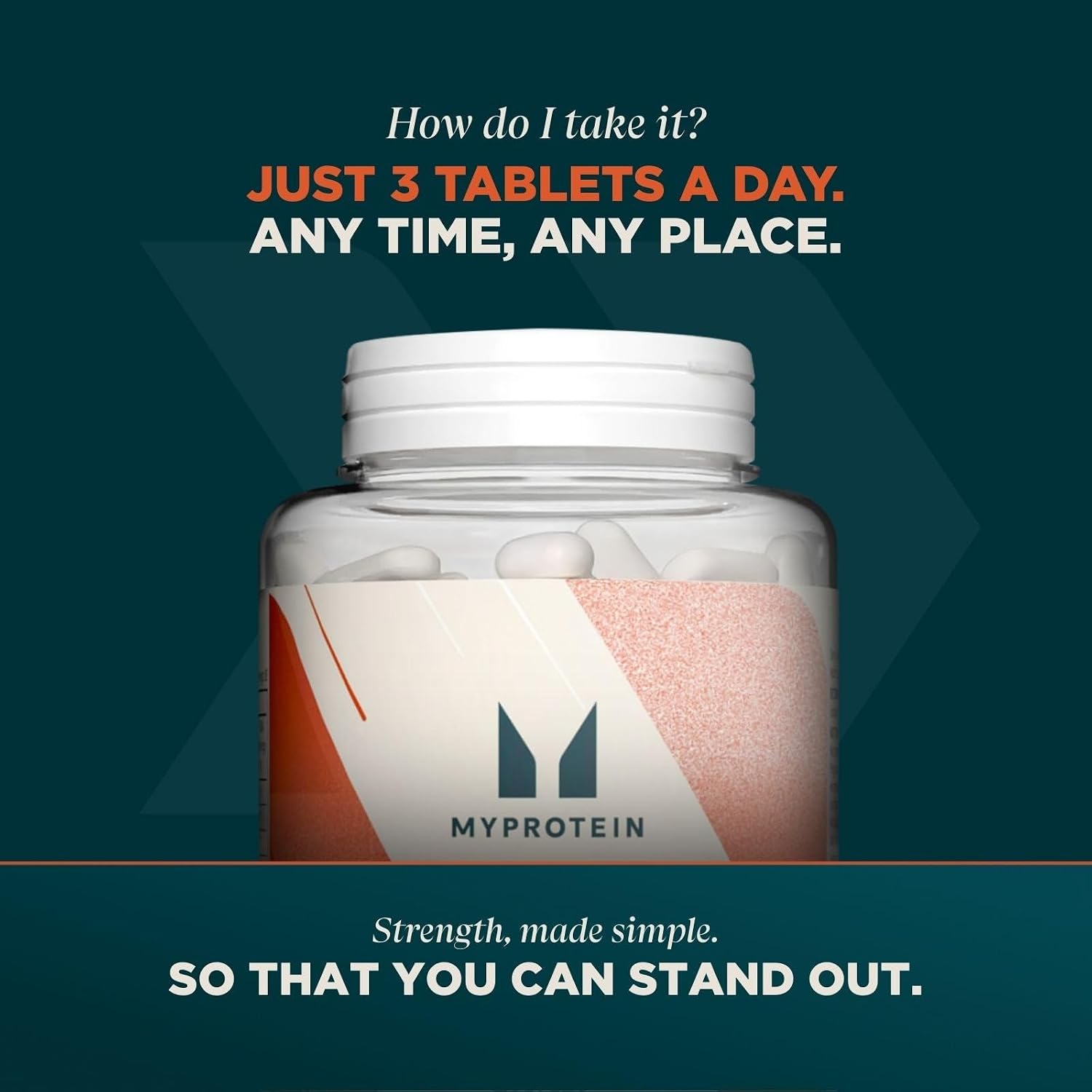Thumbnail 3 de Myprotein Impact Creatine Monohydrate Tablets – High Strength Pure Creatine Pills