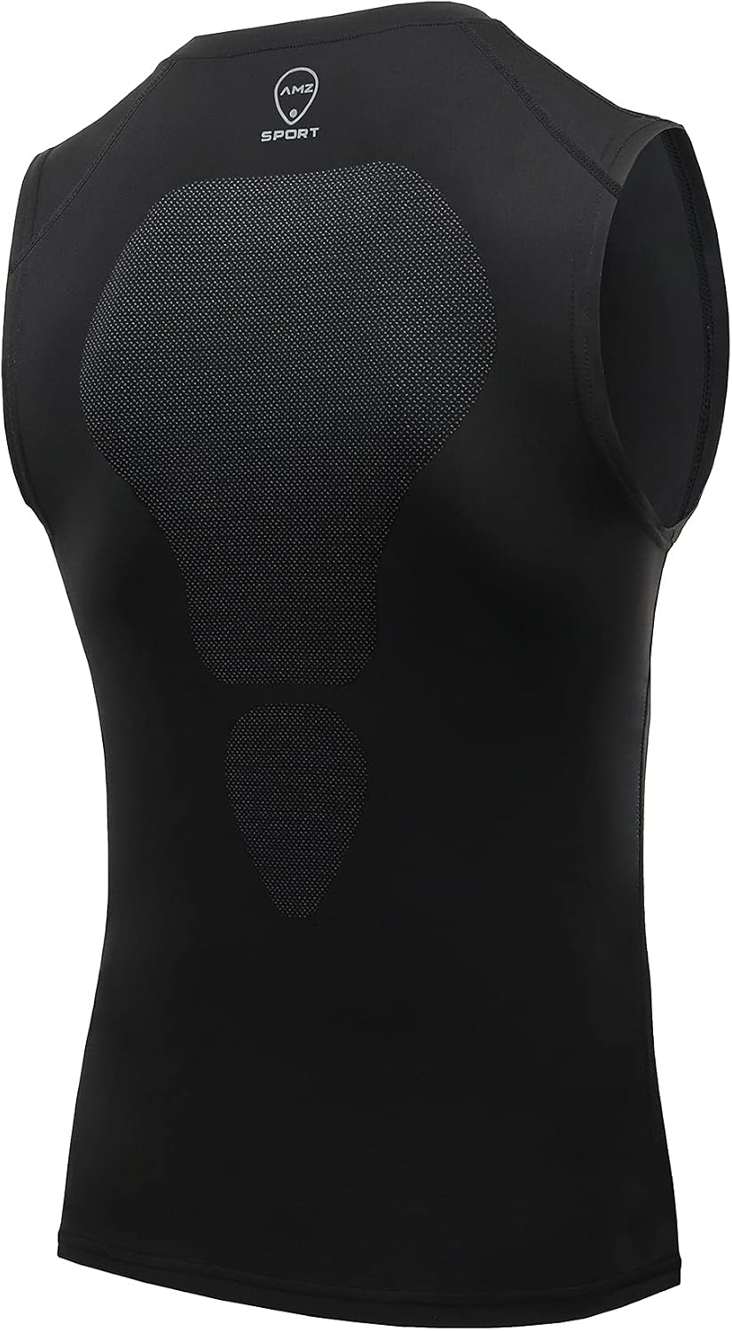Detalle de AMZSPORT Canotta Compressione Uomo asciugatura rapida