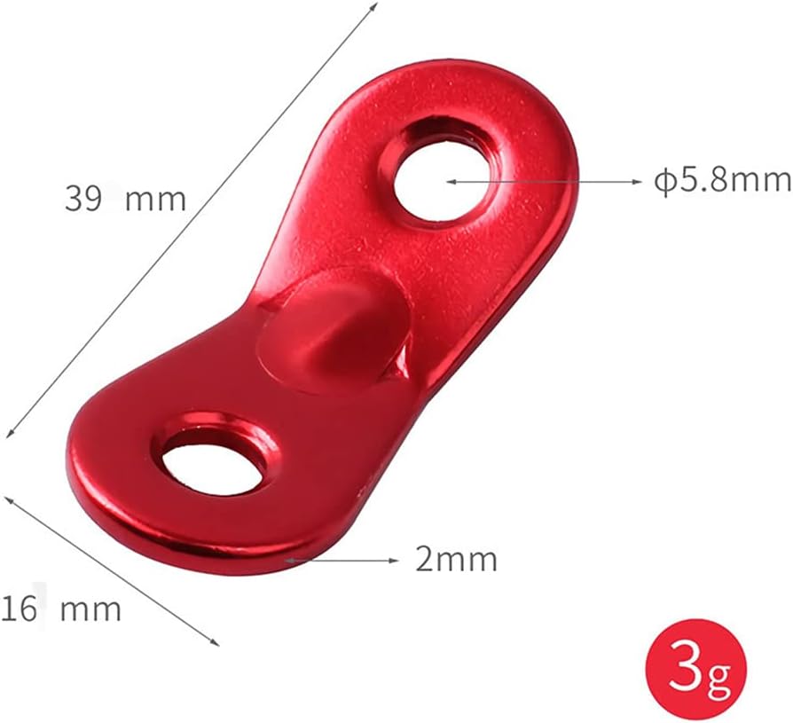 Thumbnail 1 de Duoduole 30 PCS Aluminum Alloy Rope Tensioners for Camping and Outdoor Use