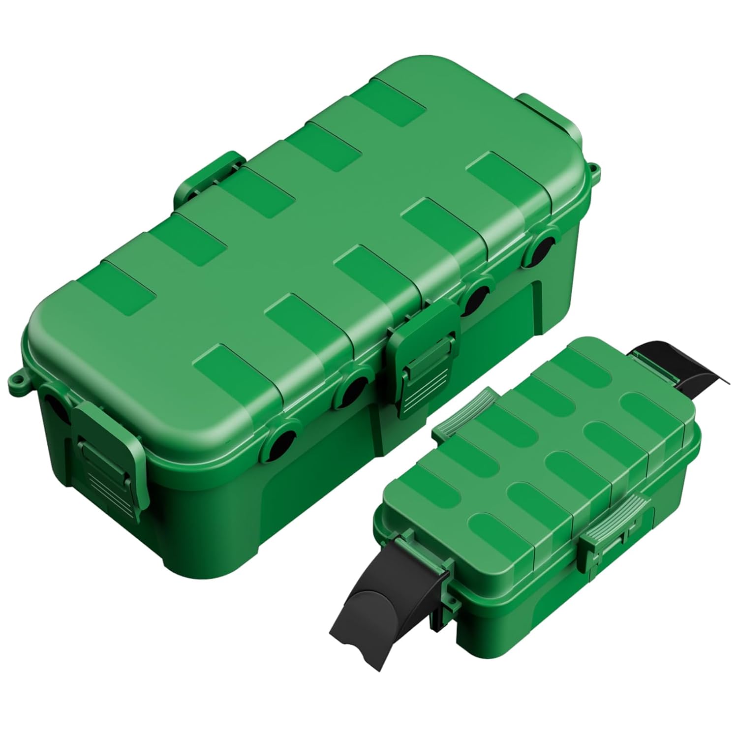 Restmo 2-Piece Outdoor Waterproof Electrical Box Set (IP54) with Medium Inner for Outlet, Plug & Power Strip