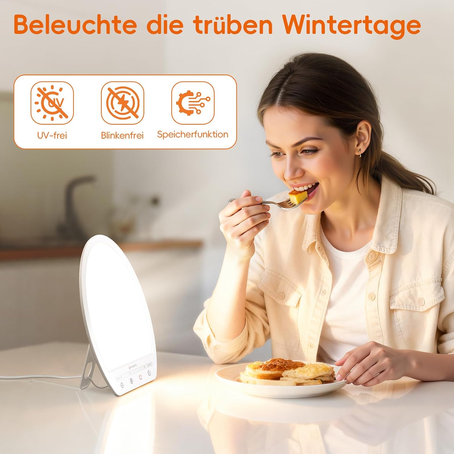 Thumbnail 2 de Comfytemp Tageslichtlampe 16.000 Lux