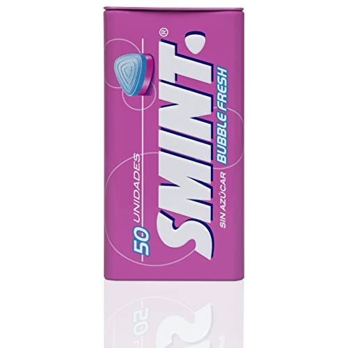Detalle 2 de Smint Tin Bubblefresh caramelos sin azúcar 420 g