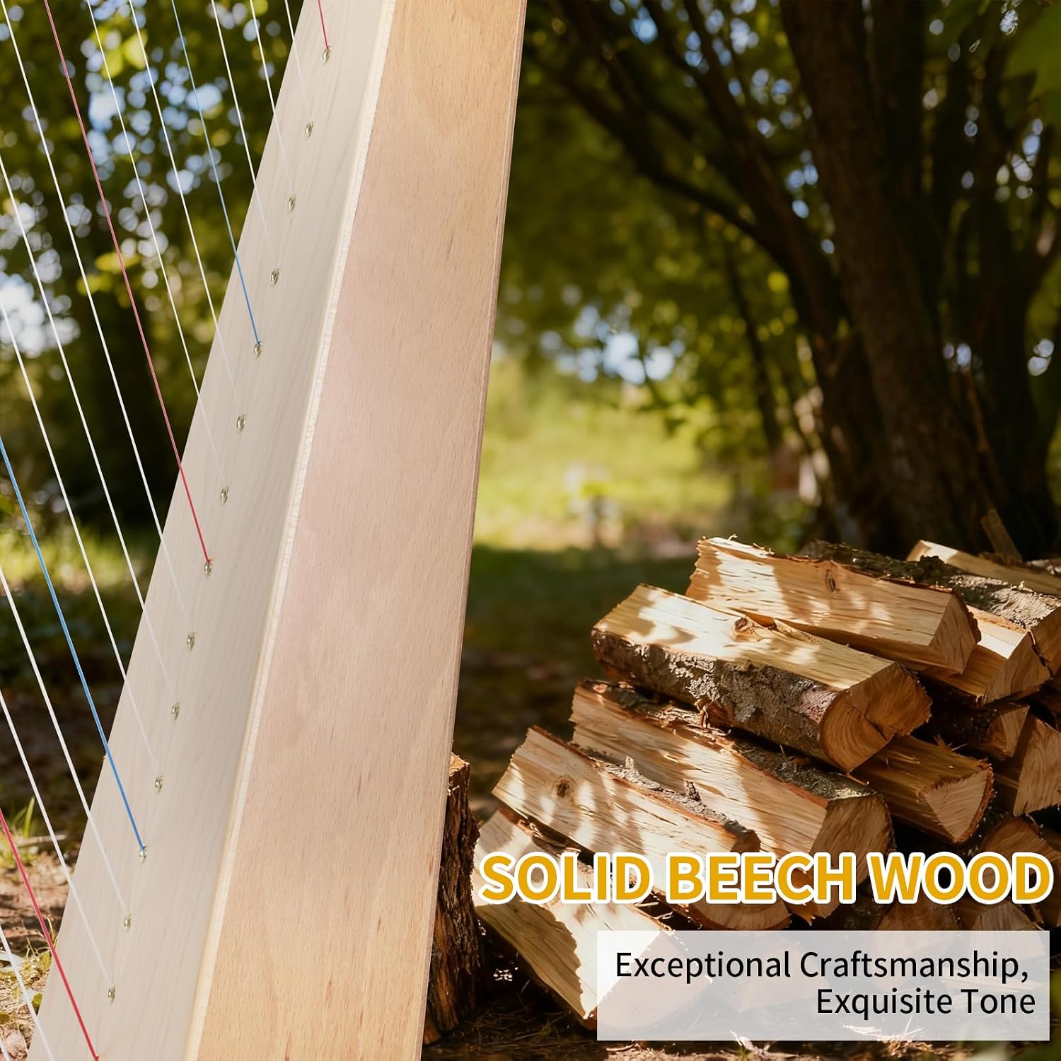 Thumbnail 5 de Lotkey Electric Lyre Harp, 19 Strings