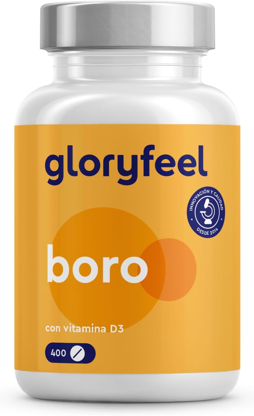 Detalle de Boro 3,5mg 400 tabletas para huesos y dientes