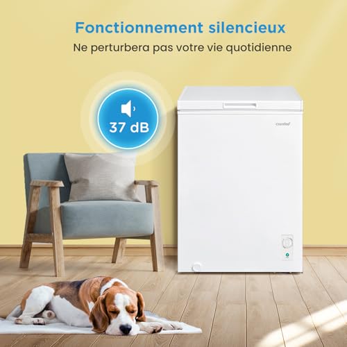 Thumbnail 6 de COMFEE' RCC146WH2EU(E) Congélateur coffre autonome 143 L, blanc