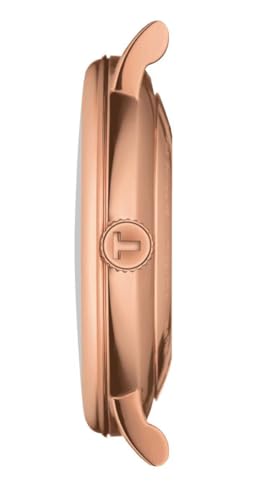Detalle 1 de Tissot Carson Swiss Made Automatik-Armbanduhr mit Lederarmband
