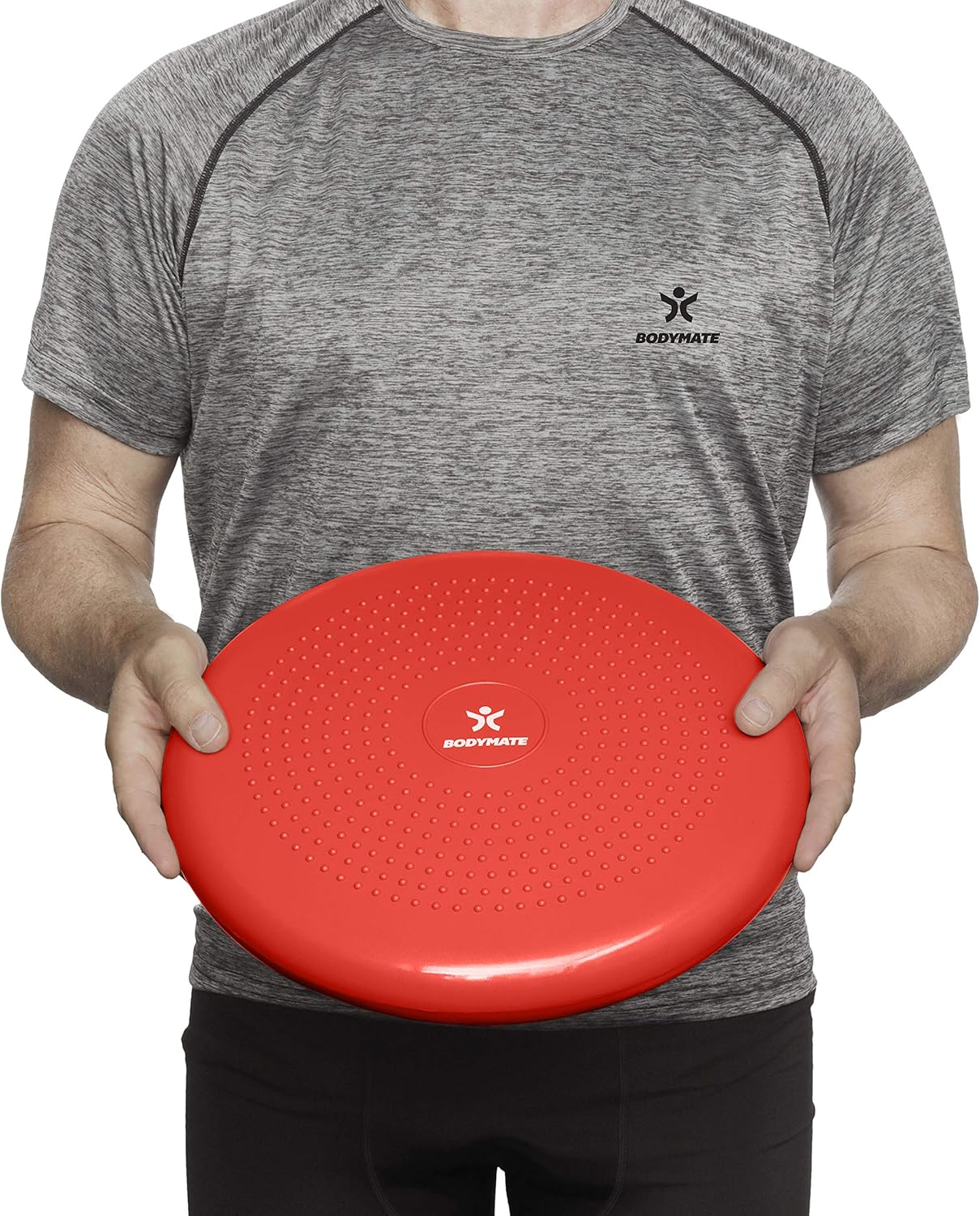 Thumbnail 4 de BODYMATE Pepper-RED: Cuscino per seduta con pompa da 34 cm, equilibrio dinamico per rafforzare il core