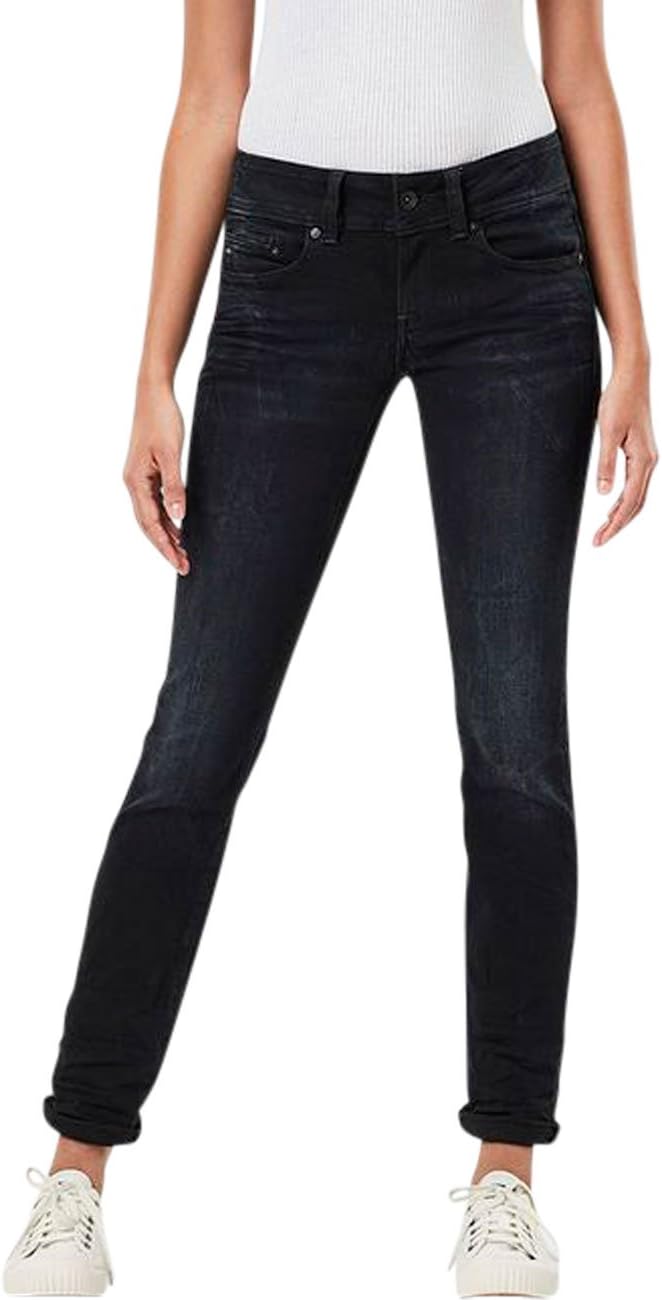 Thumbnail 6 de G-Star Raw Women's Straight Jeans Midge Saddle