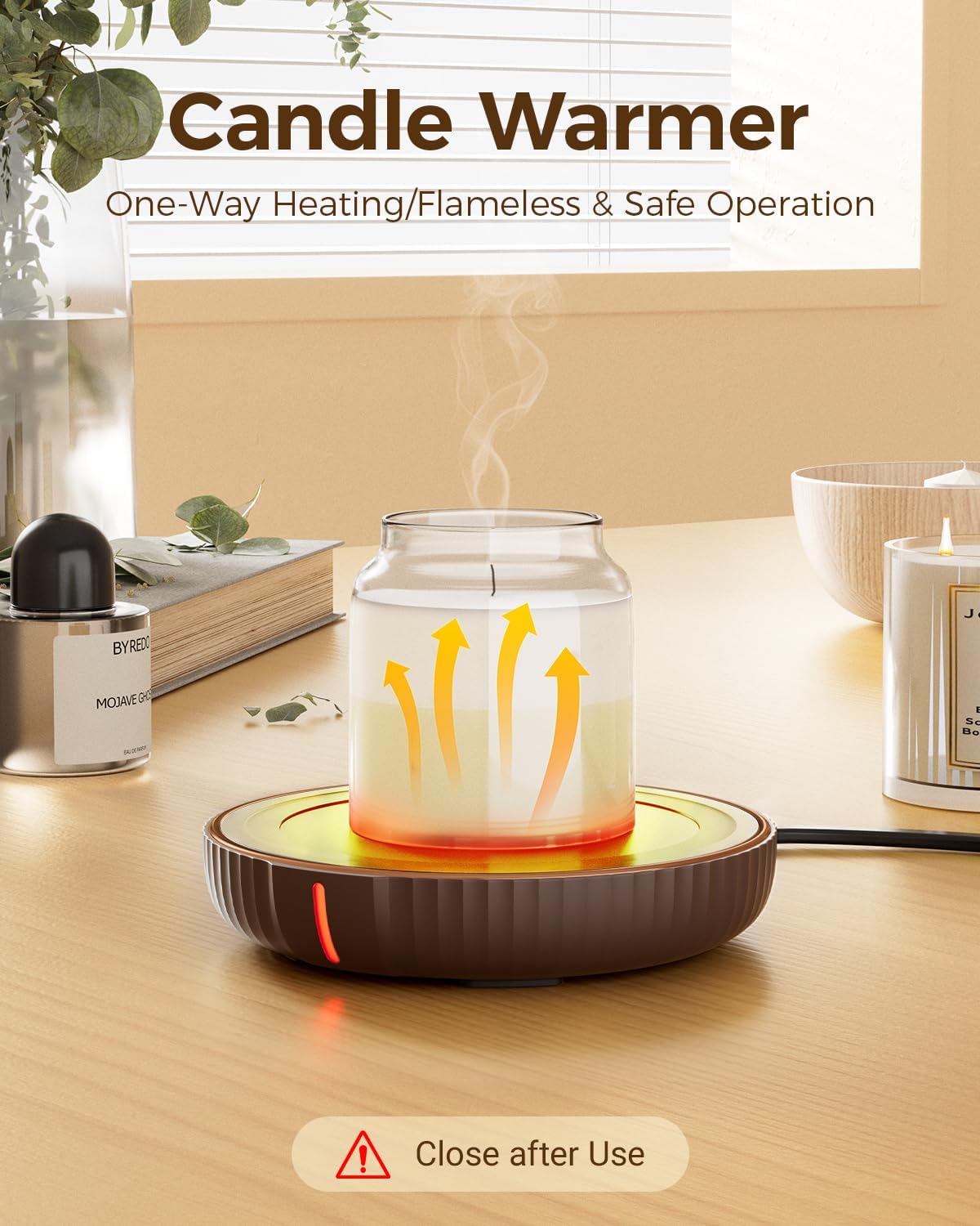Detalle 2 de HouseGem Candle Warmer Plate 4.8-inch