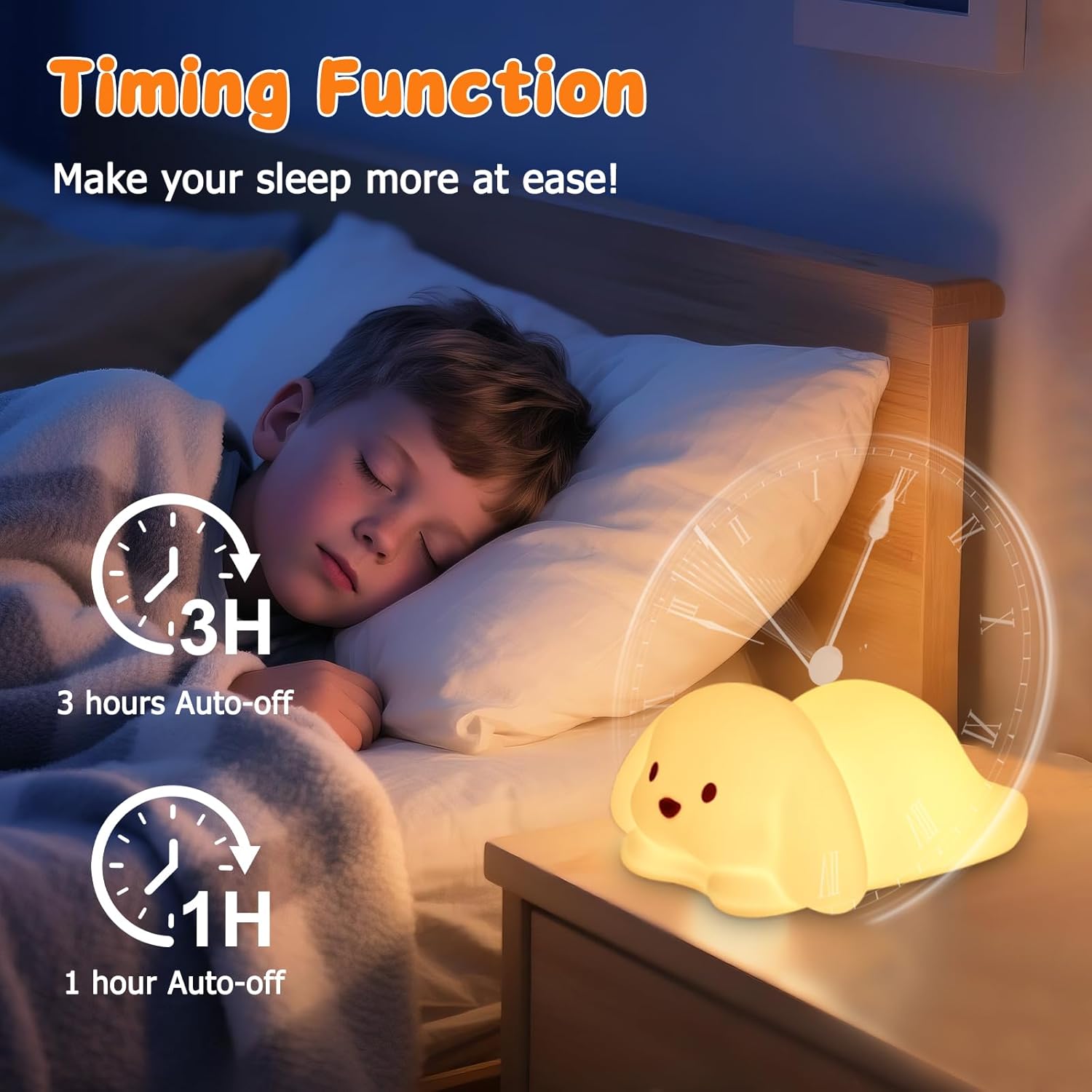 Detalle 2 de Tremdwoto Dog Night Light for Kids